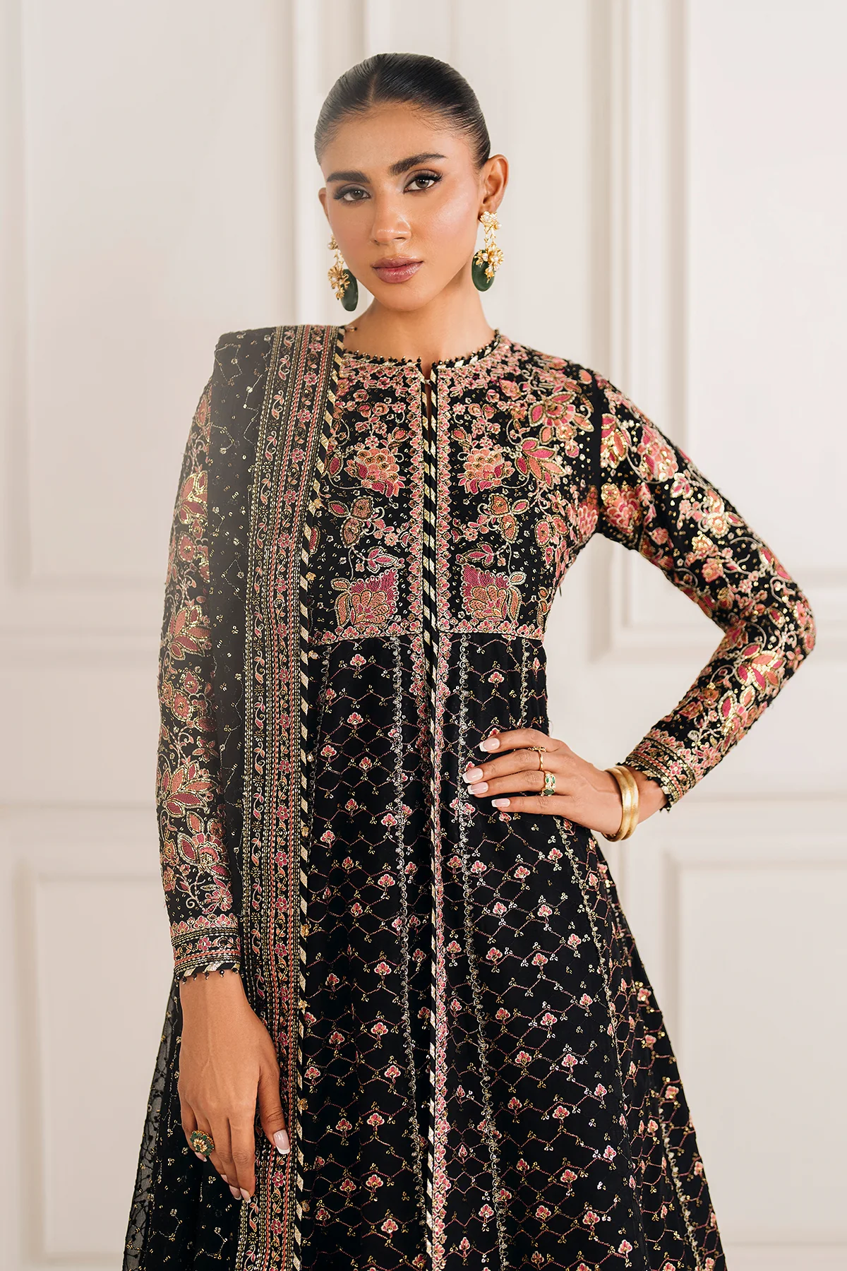 EMBROIDERED CHIFFON SF-4156 - Image 5