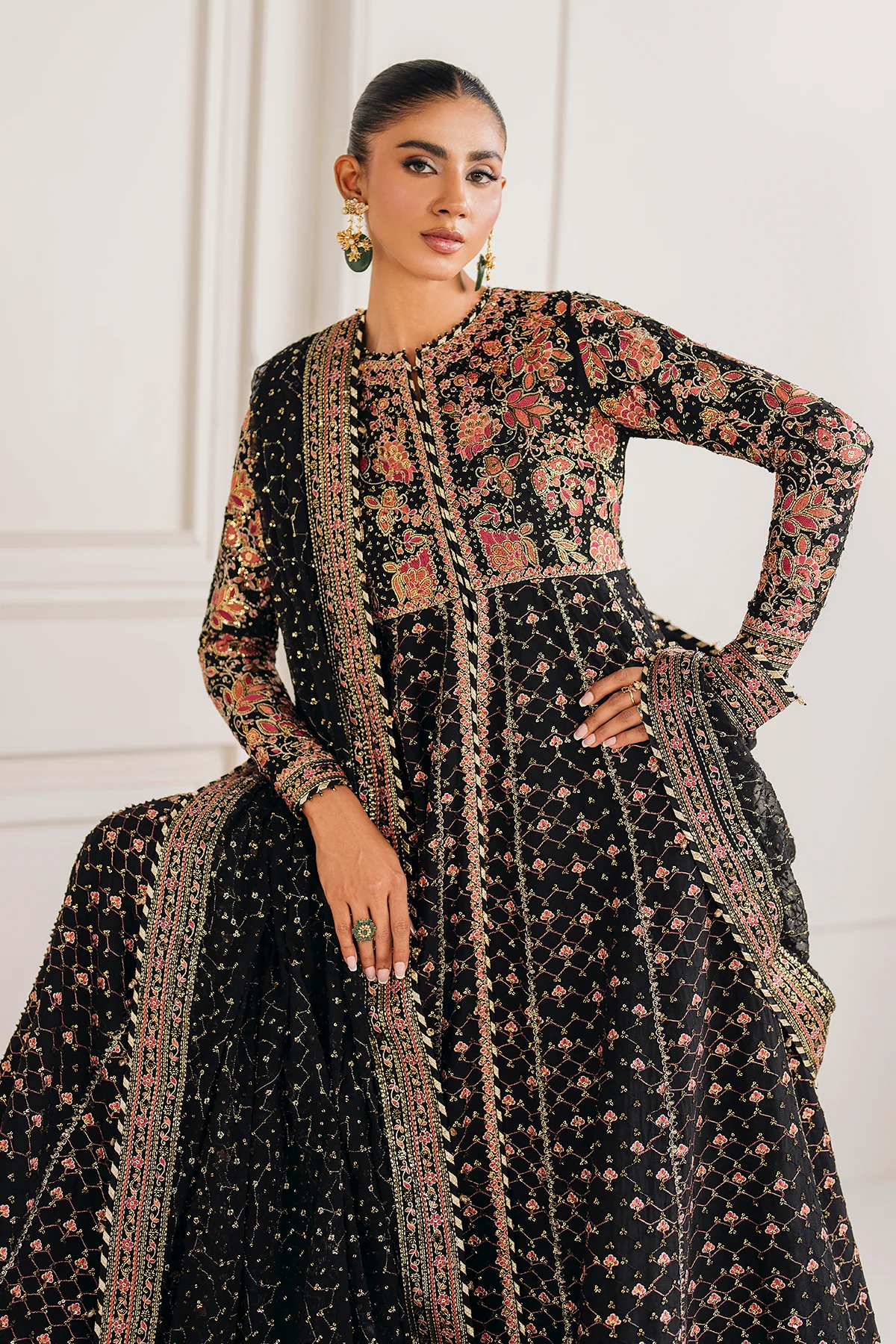 EMBROIDERED CHIFFON SF-4156 - Image 6