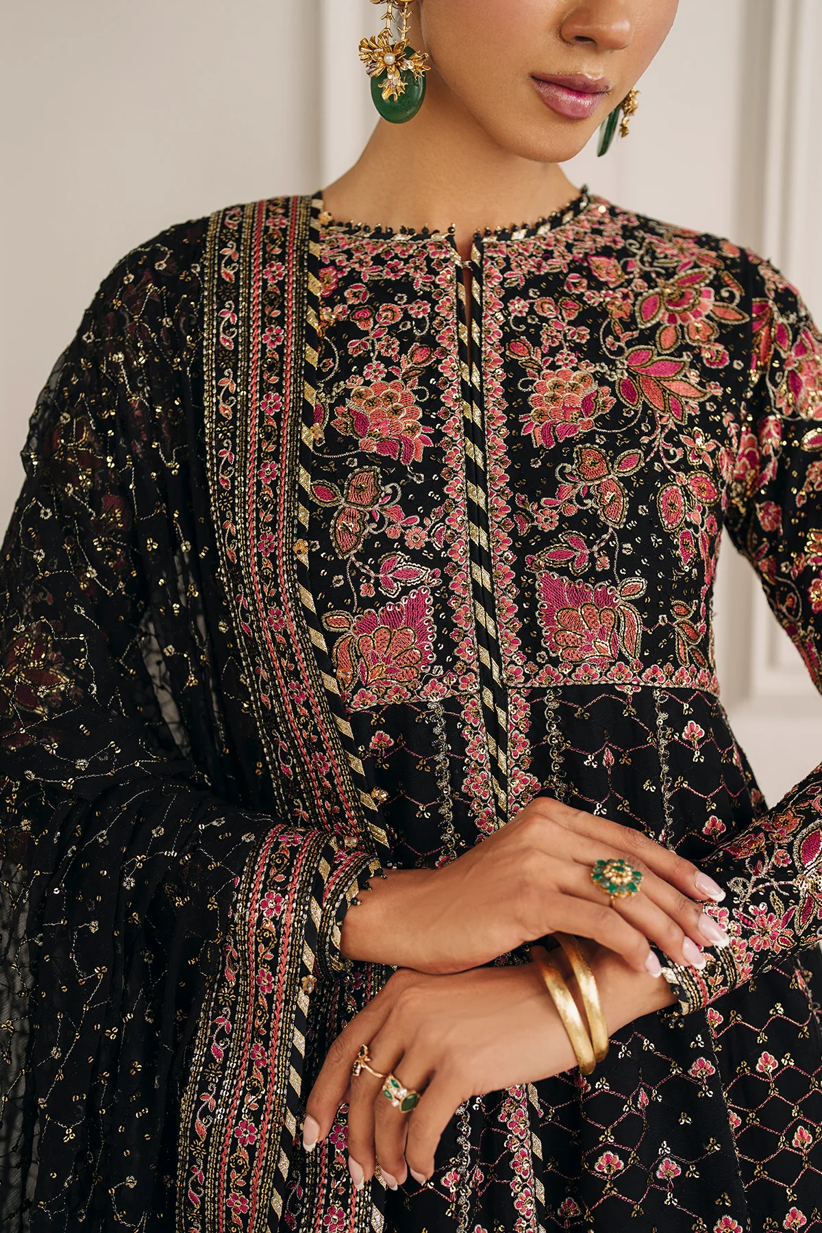 EMBROIDERED CHIFFON SF-4156 - Image 7