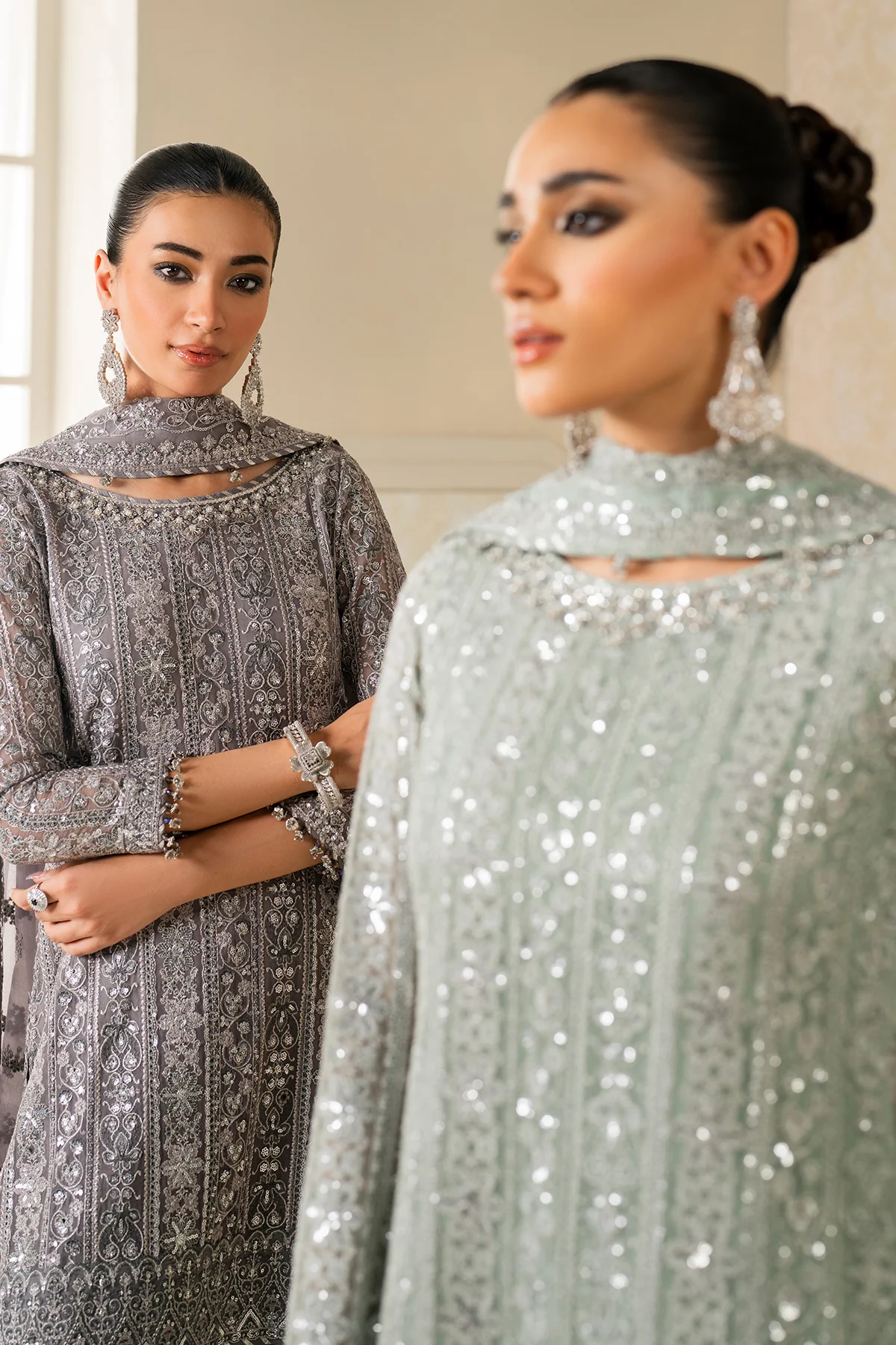 EMBROIDERED CHIFFON SF-4160 - Image 10