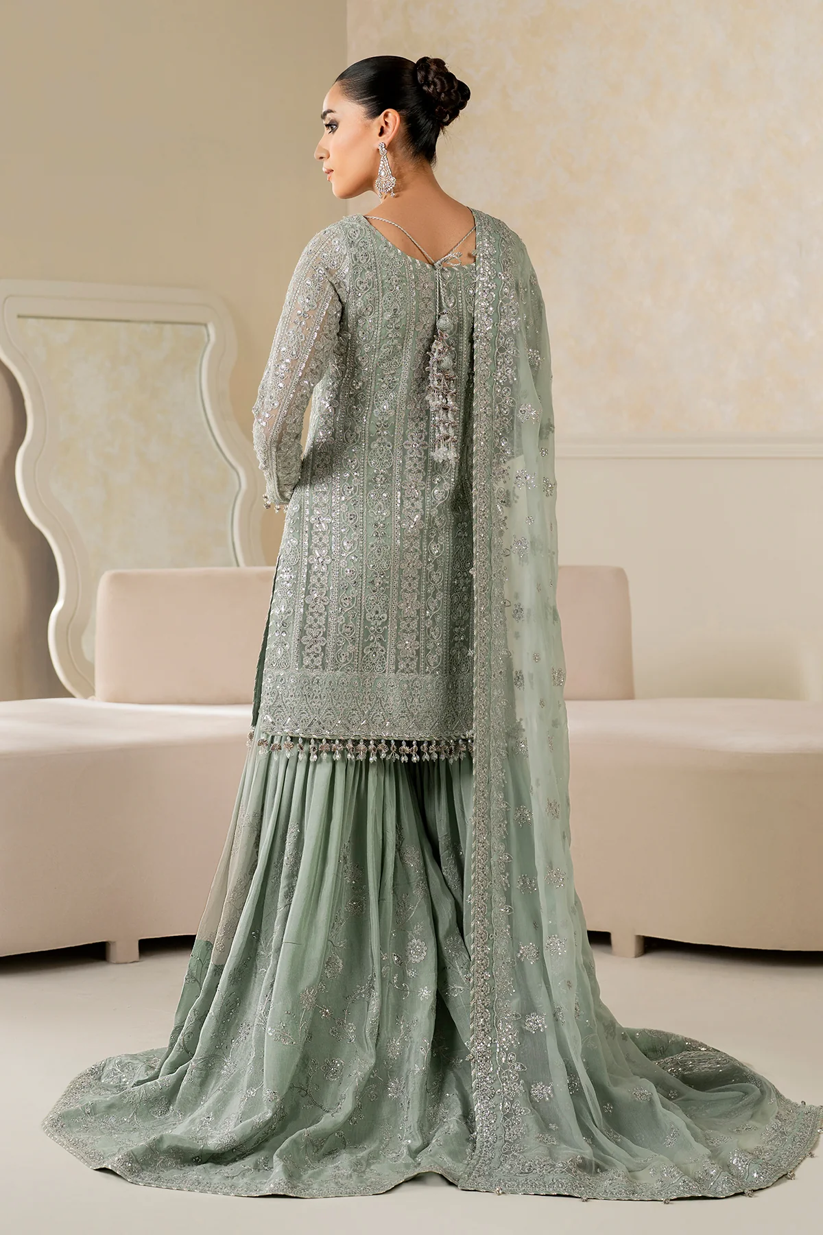 EMBROIDERED CHIFFON SF-4160 - Image 2