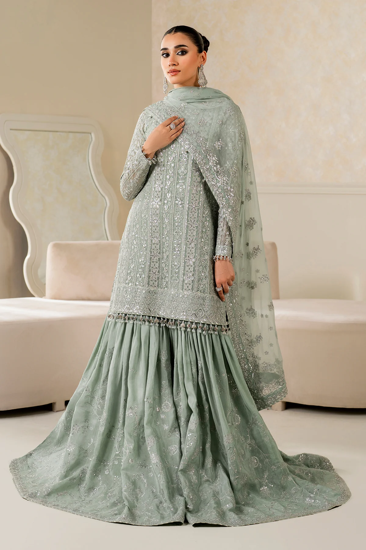 EMBROIDERED CHIFFON SF-4160 - Image 3