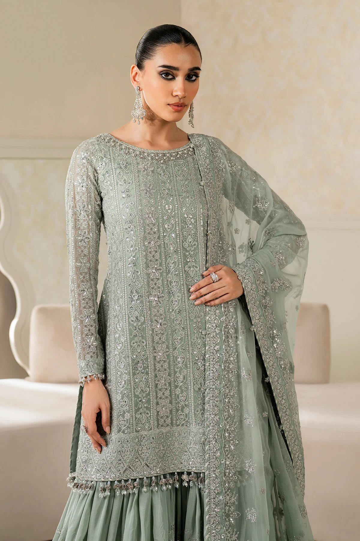 EMBROIDERED CHIFFON SF-4160 - Image 4