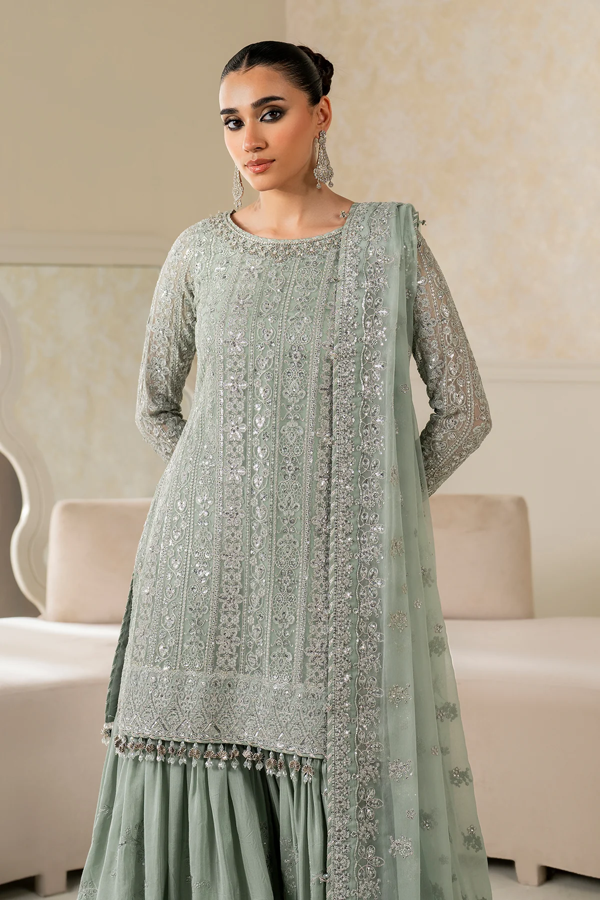 EMBROIDERED CHIFFON SF-4160 - Image 5