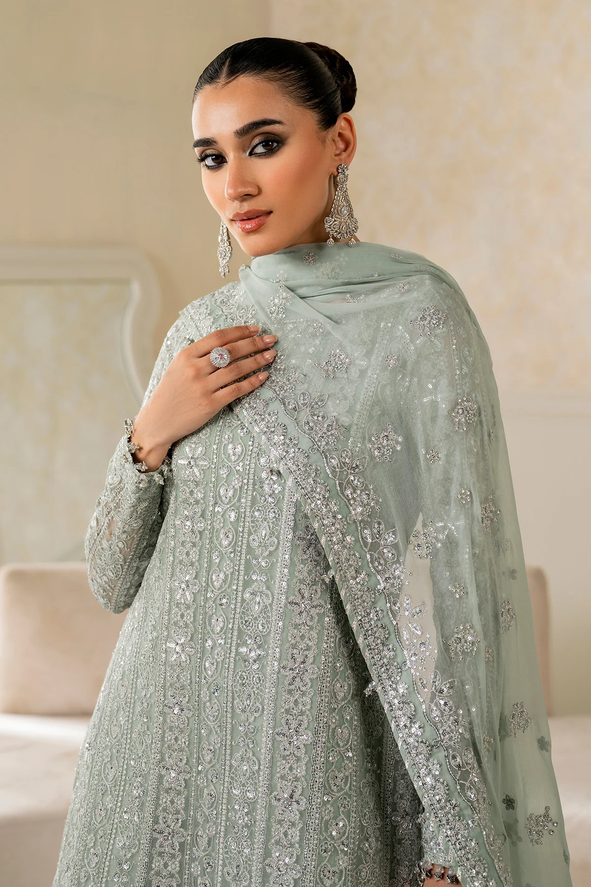 EMBROIDERED CHIFFON SF-4160 - Image 6