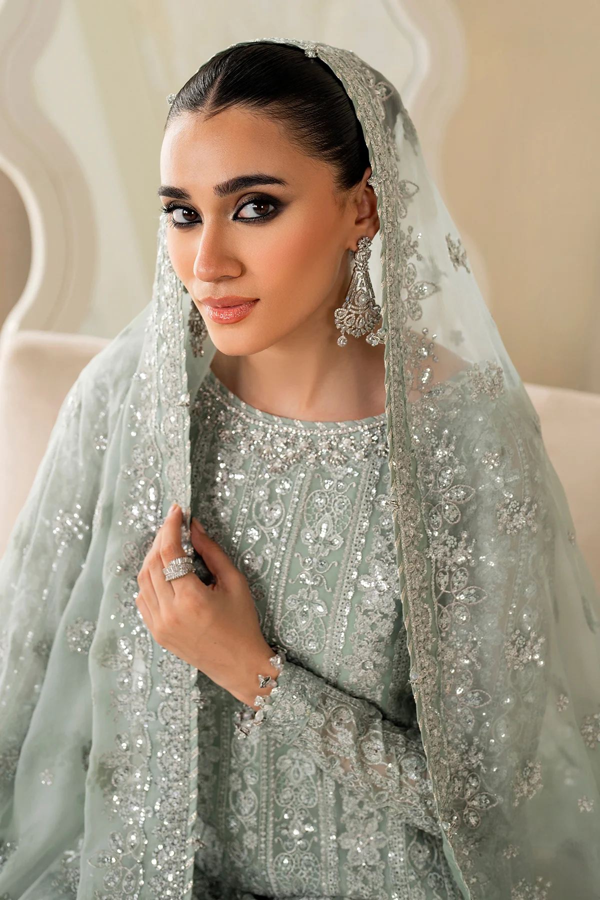 EMBROIDERED CHIFFON SF-4160 - Image 7