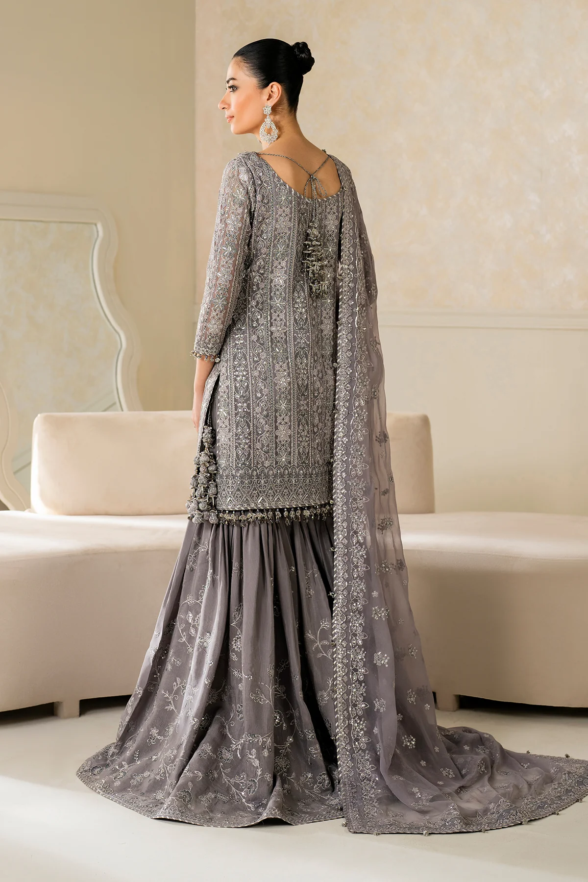 EMBROIDERED CHIFFON SF-4161 - Image 2