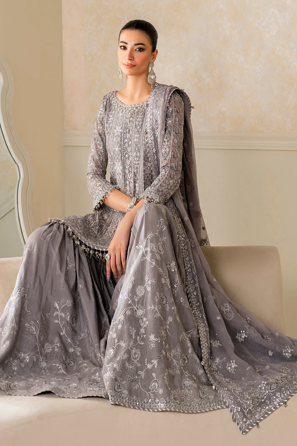 EMBROIDERED CHIFFON SF-4161 - Image 4