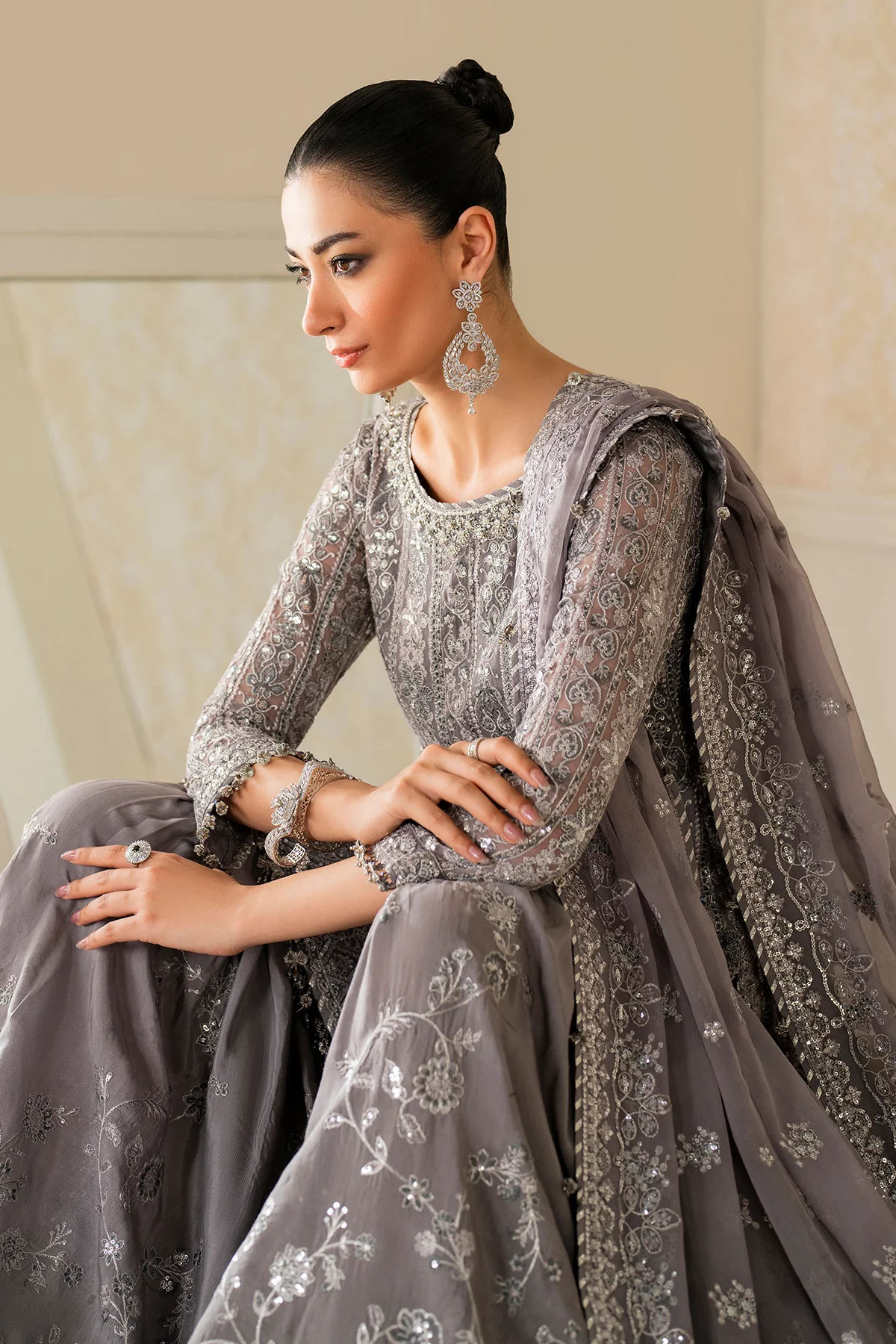 EMBROIDERED CHIFFON SF-4161 - Image 5