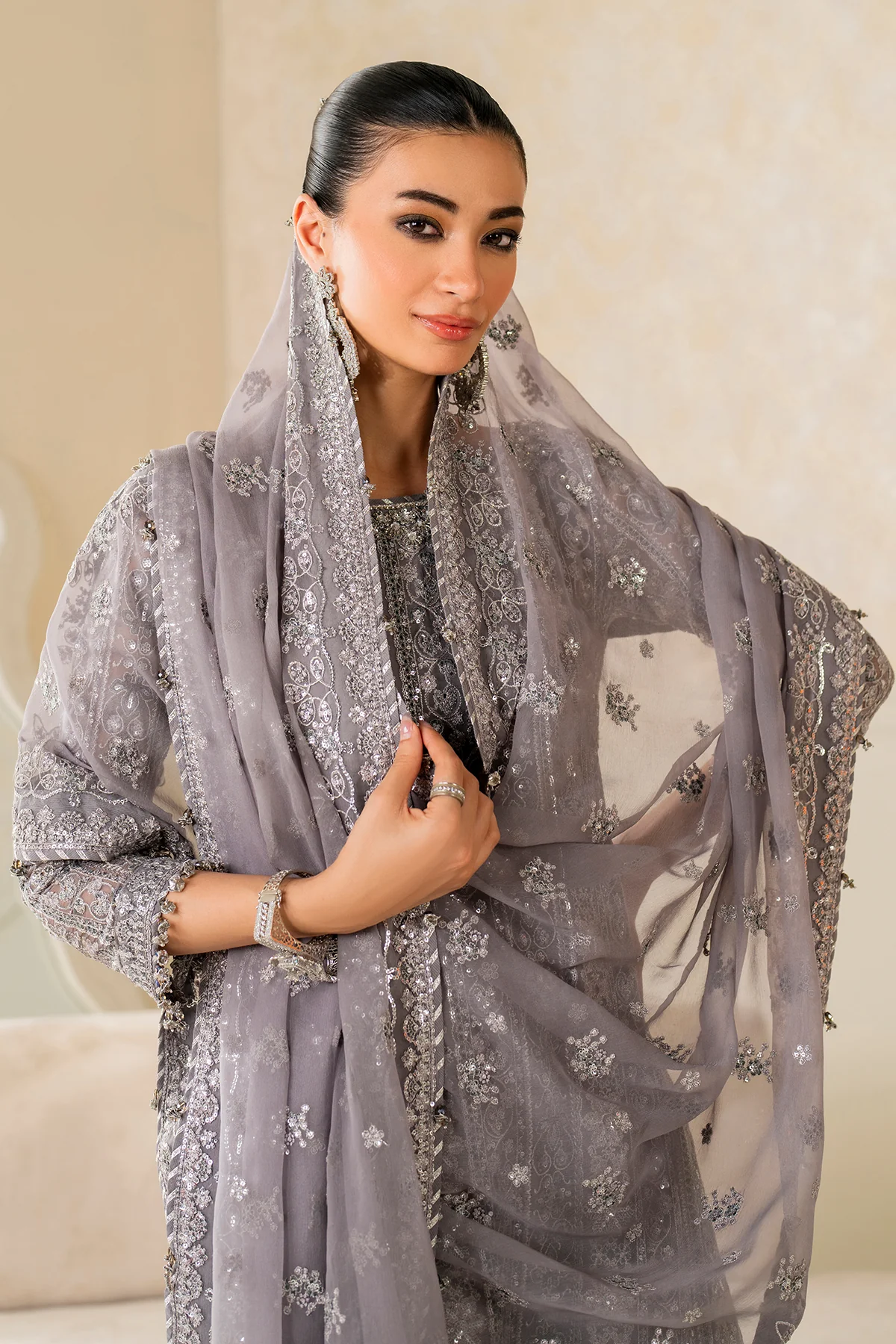 EMBROIDERED CHIFFON SF-4161 - Image 7