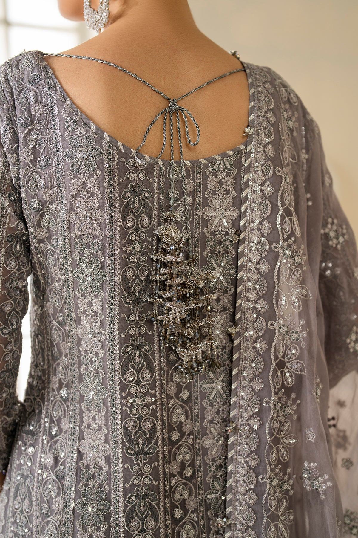 EMBROIDERED CHIFFON SF-4161 - Image 8