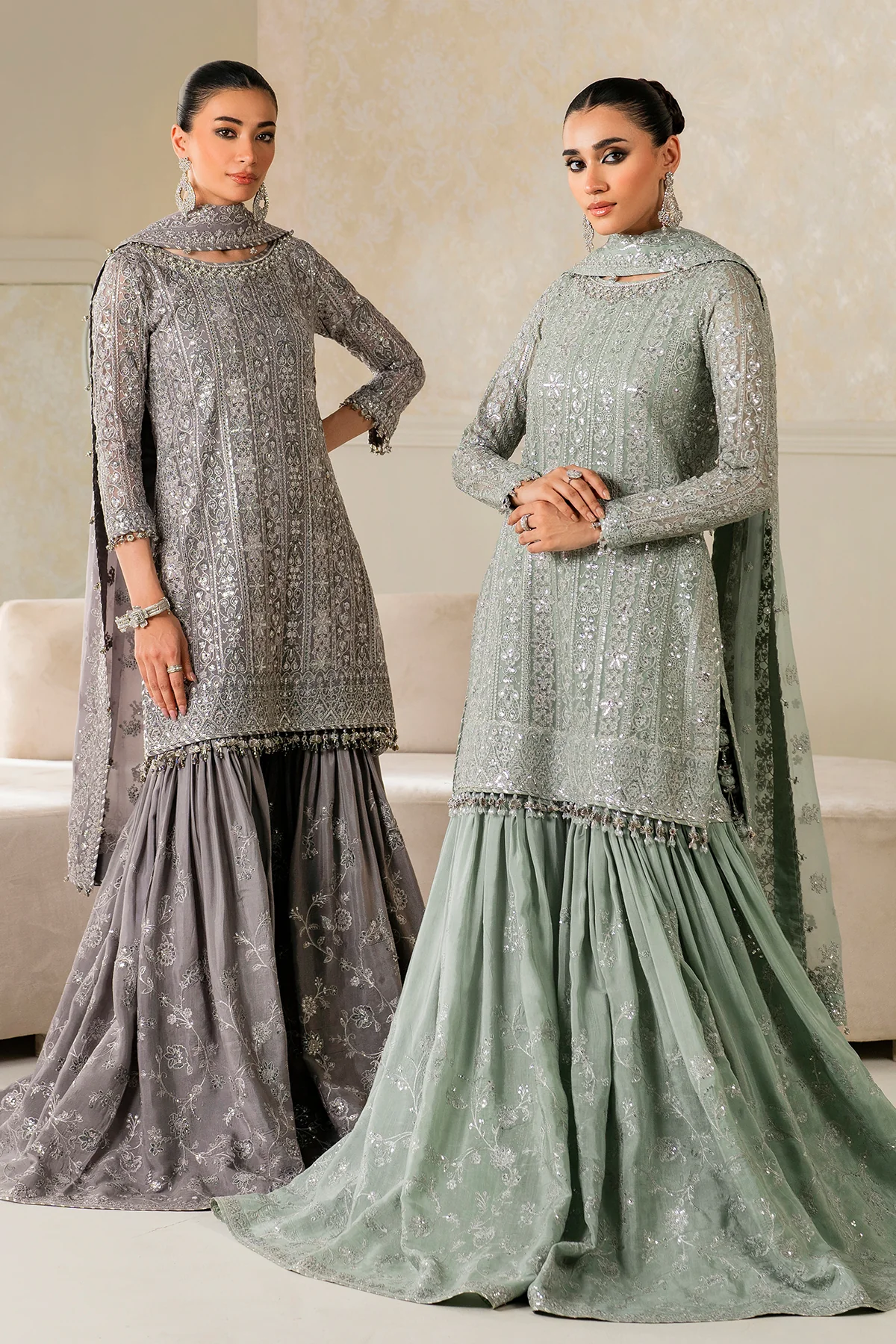 EMBROIDERED CHIFFON SF-4161 - Image 9