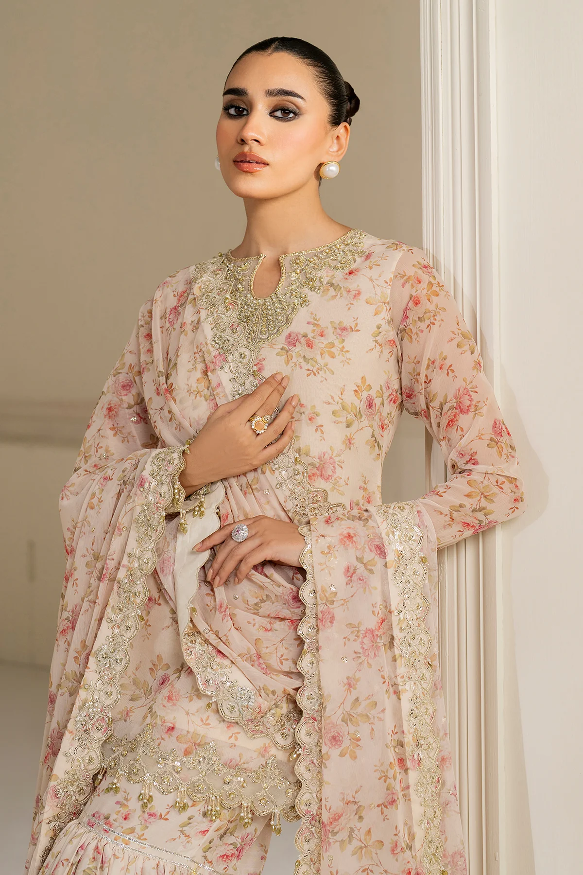 EMBROIDERED CHIFFON SF-4164 - Image 3