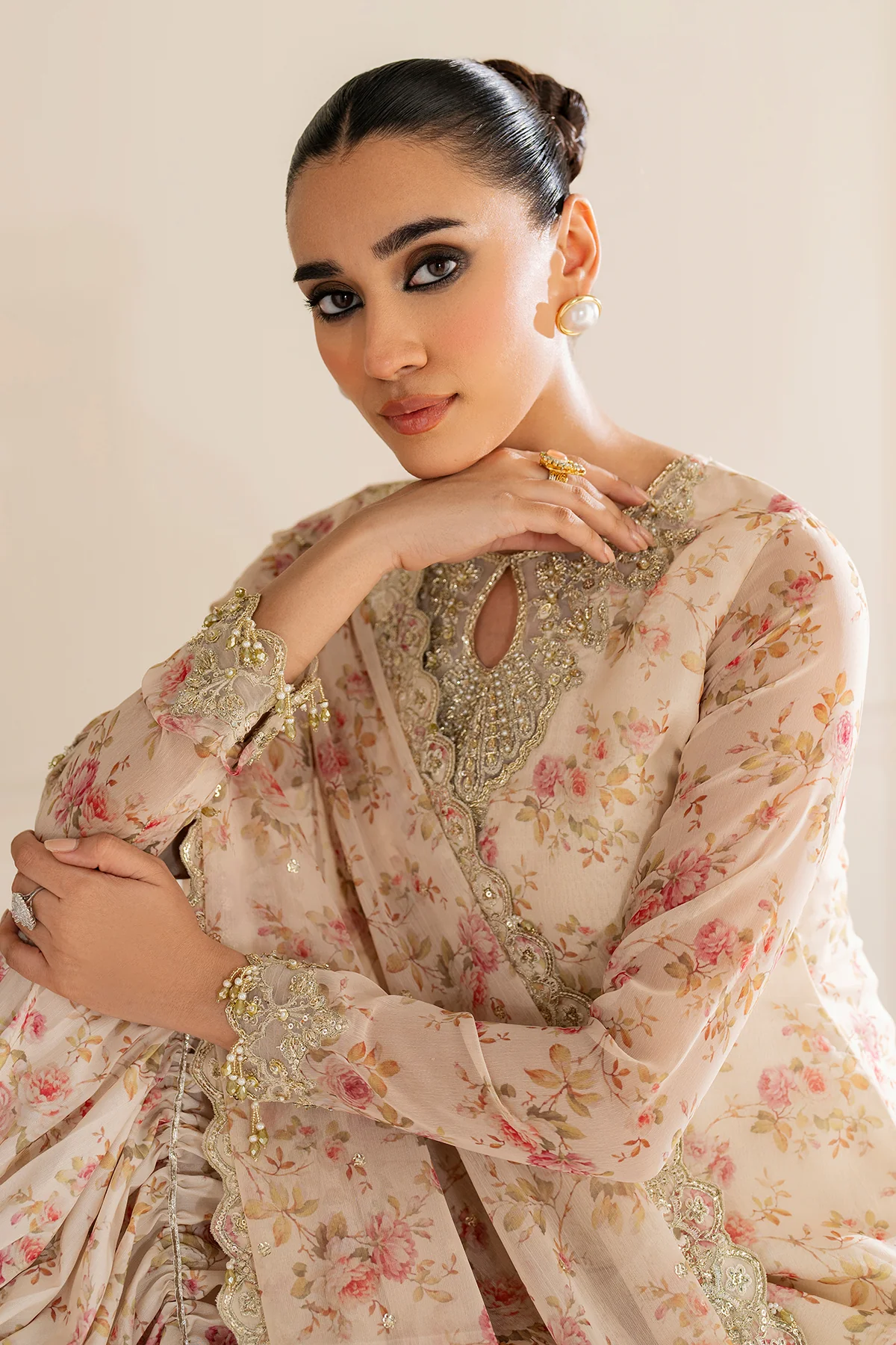 EMBROIDERED CHIFFON SF-4164 - Image 6