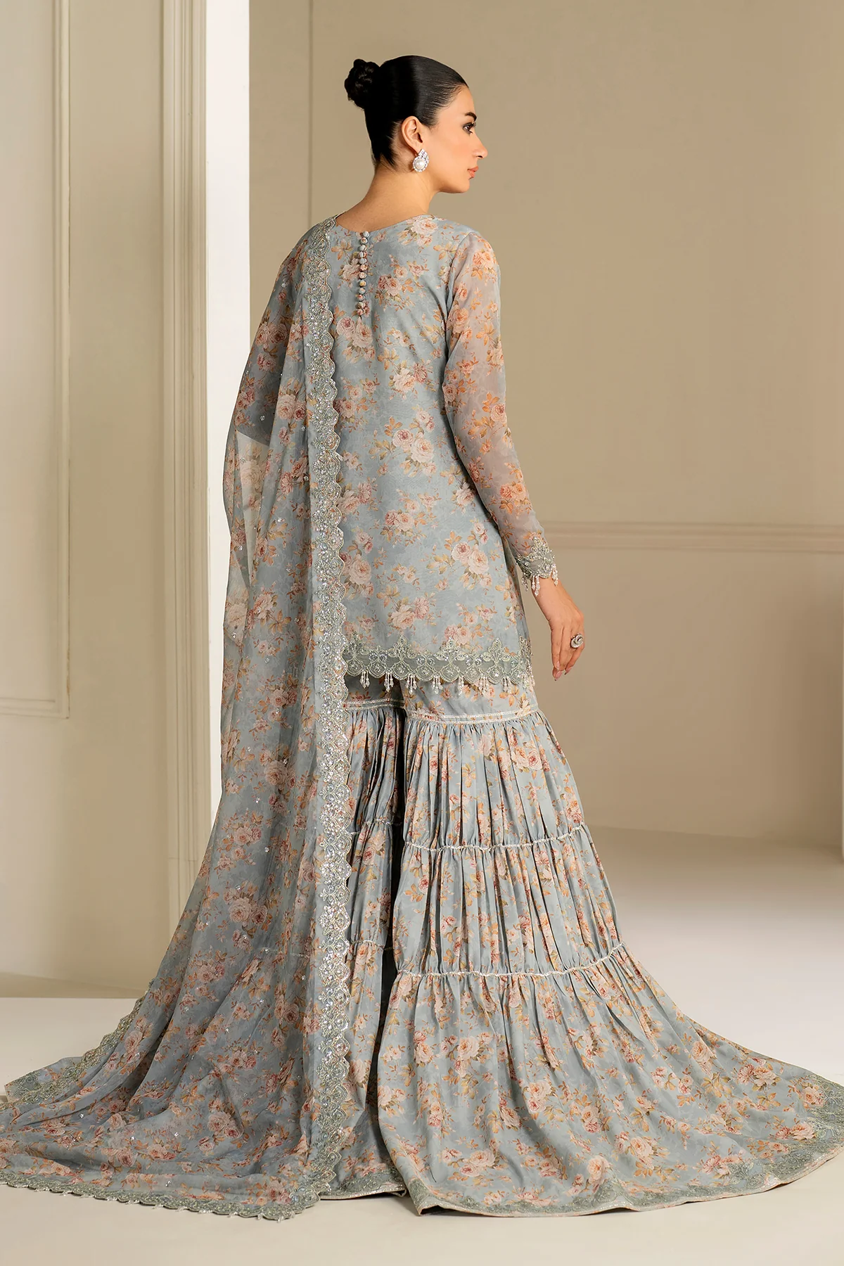EMBROIDERED CHIFFON SF-4165 - Image 2