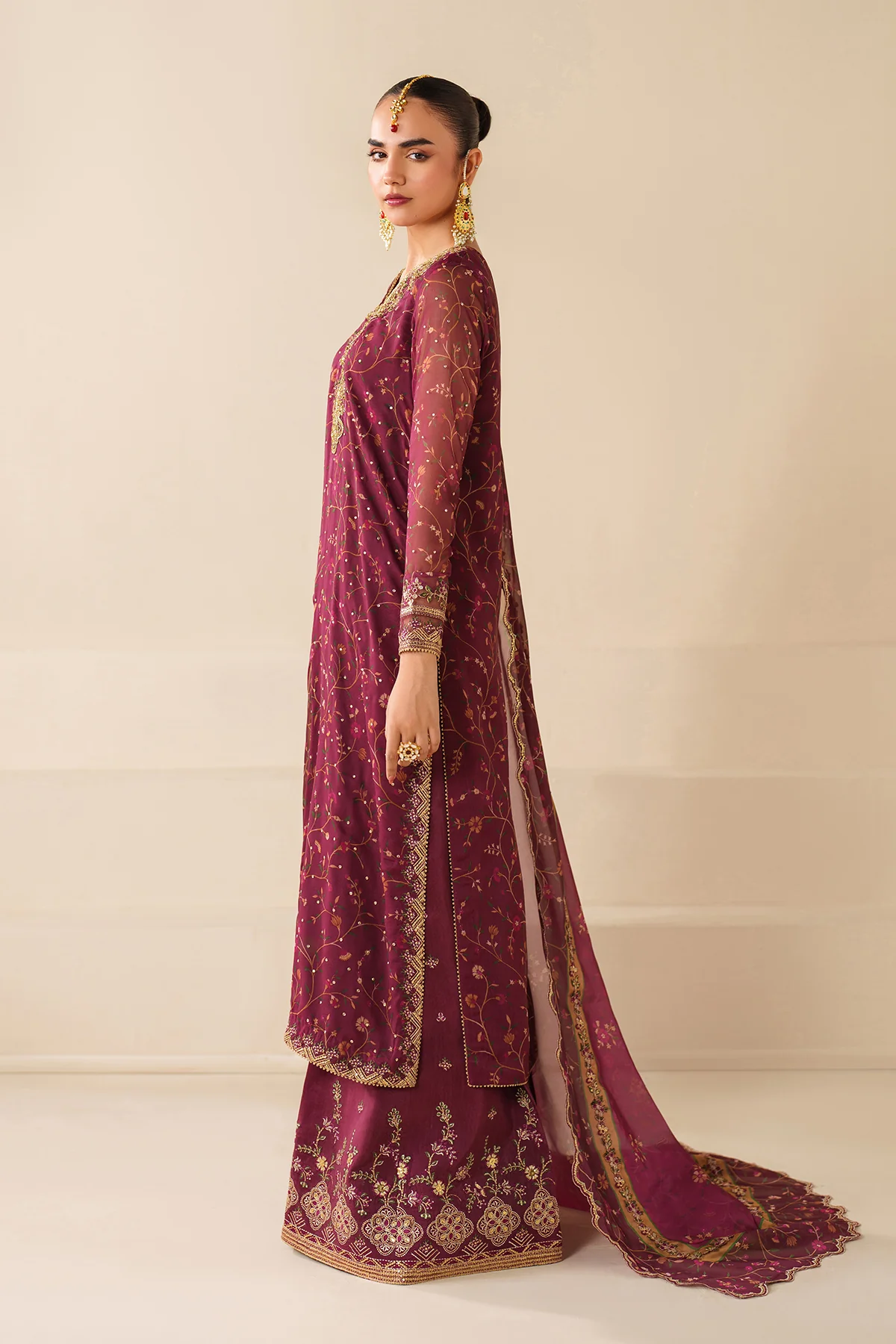 EMBROIDERED CHIFFON SF-4277 - Image 6