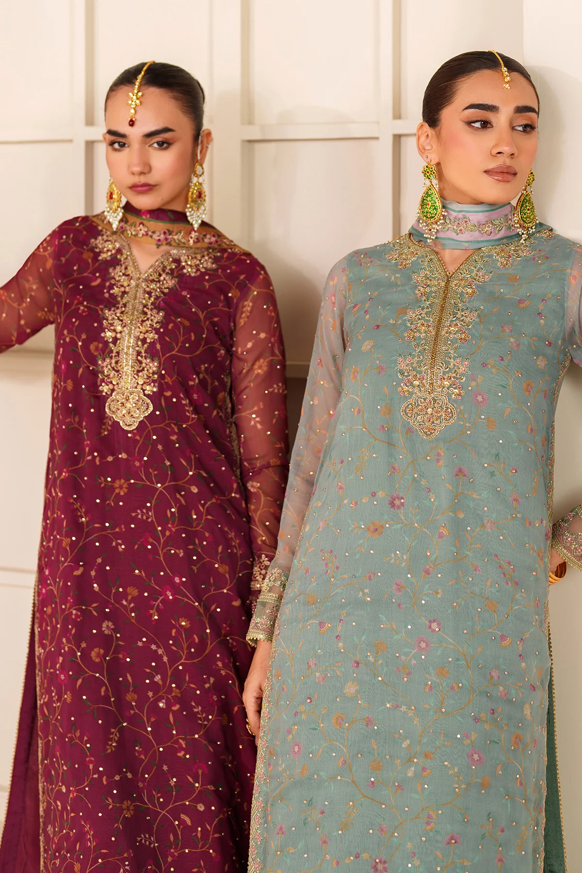 EMBROIDERED CHIFFON SF-4277 - Image 9
