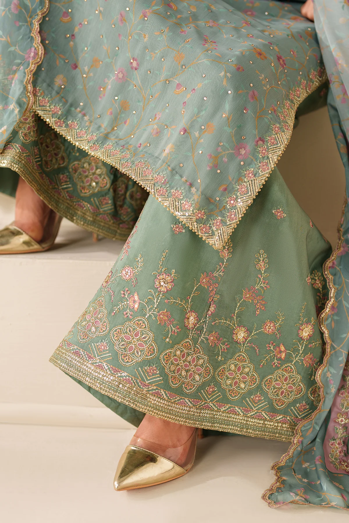 EMBROIDERED CHIFFON SF-4278 - Image 4