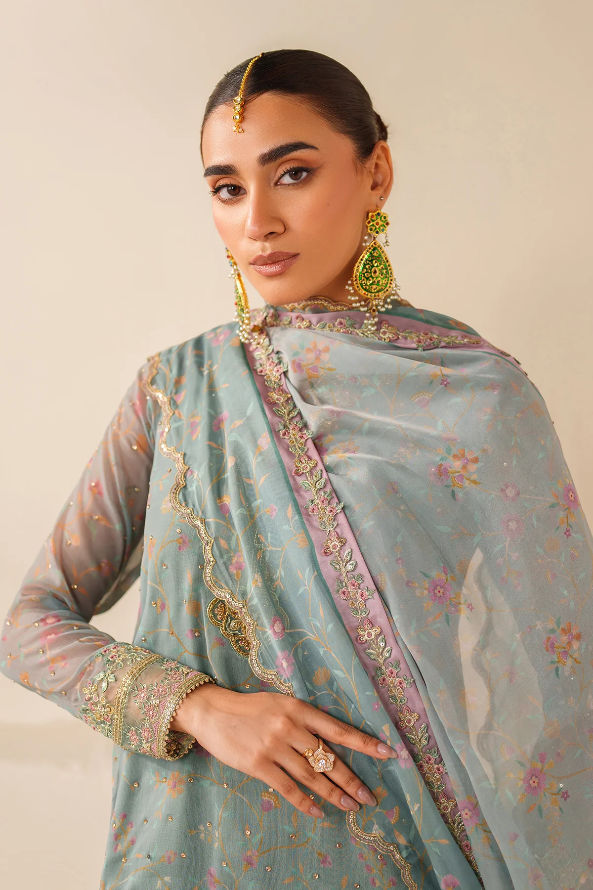 EMBROIDERED CHIFFON SF-4278 - Image 5