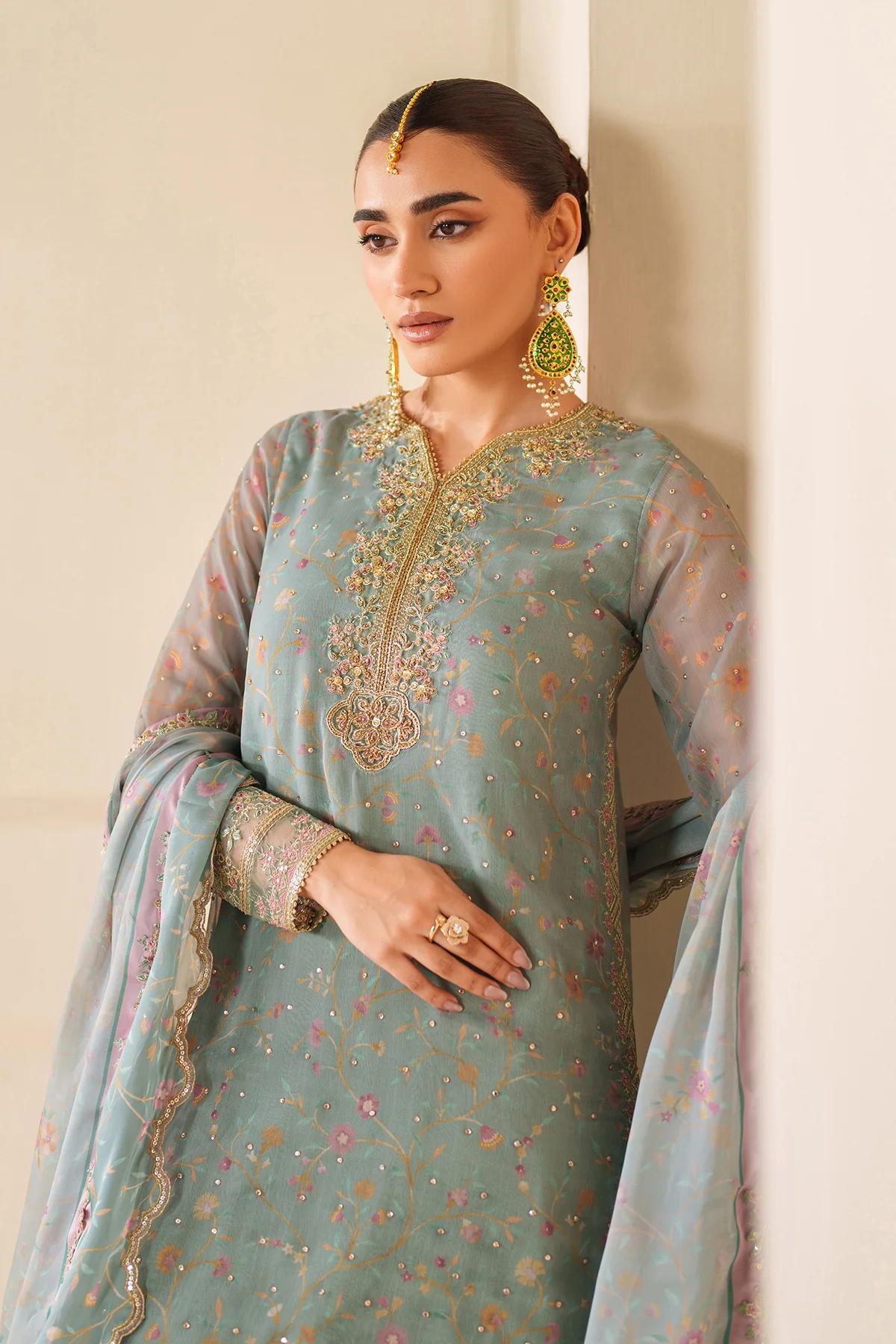 EMBROIDERED CHIFFON SF-4278 - Image 6