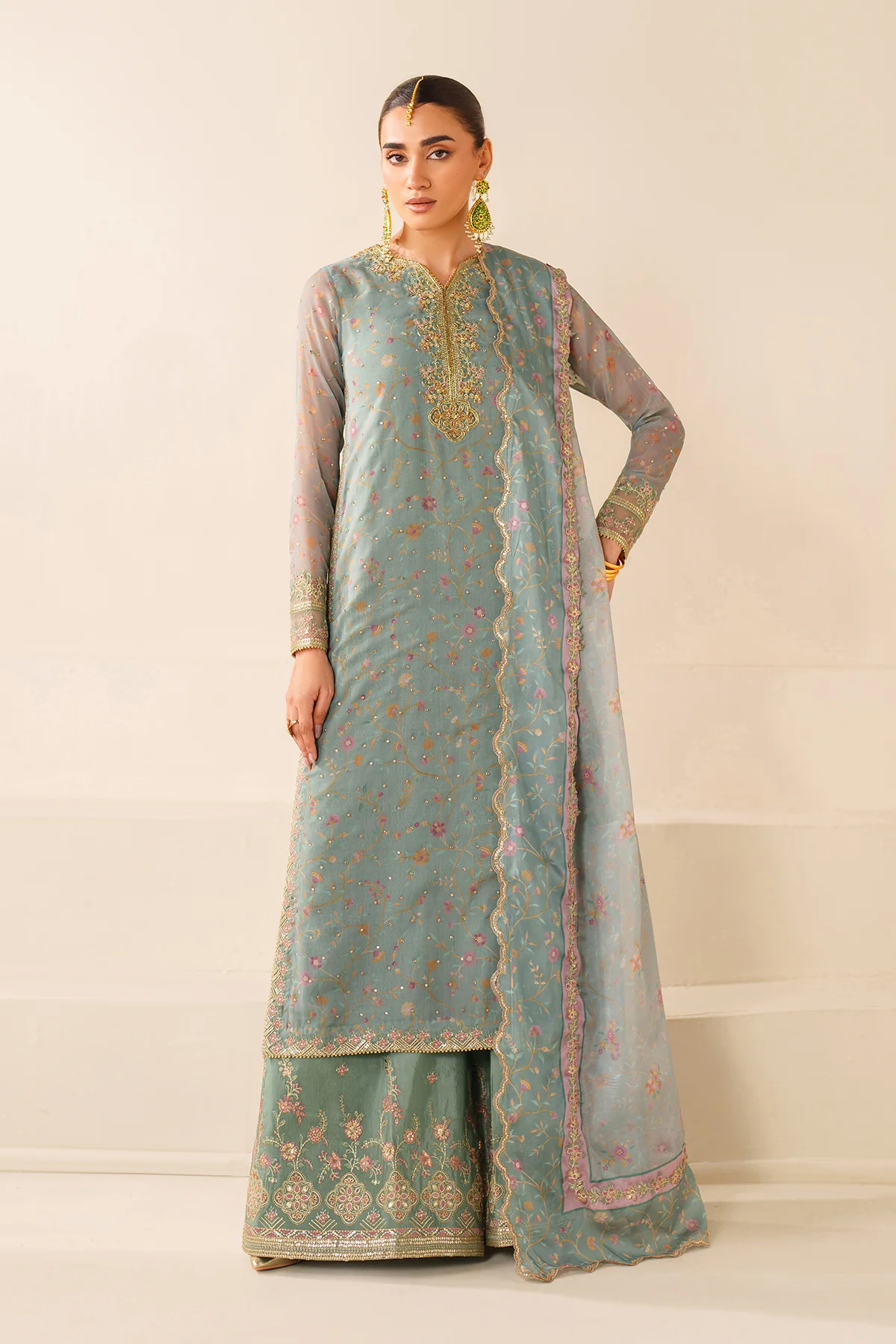 EMBROIDERED CHIFFON SF-4278 - Image 9