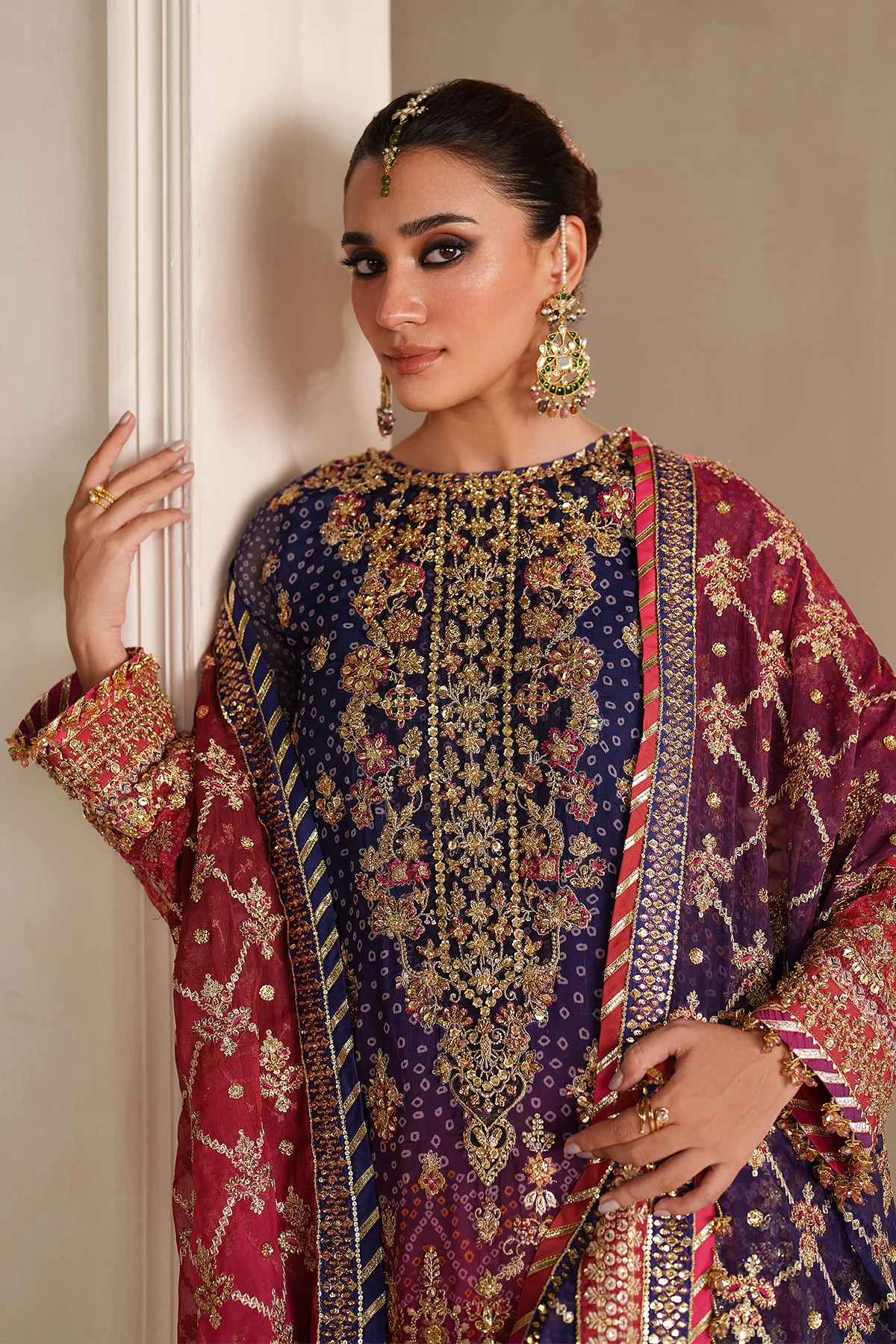EMBROIDERED CHIFFON UF-4369 - Image 3