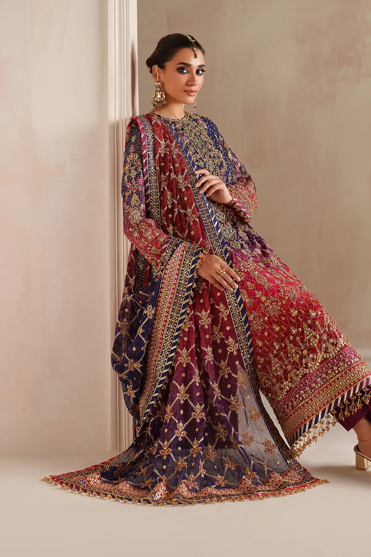 EMBROIDERED CHIFFON UF-4369 - Image 7