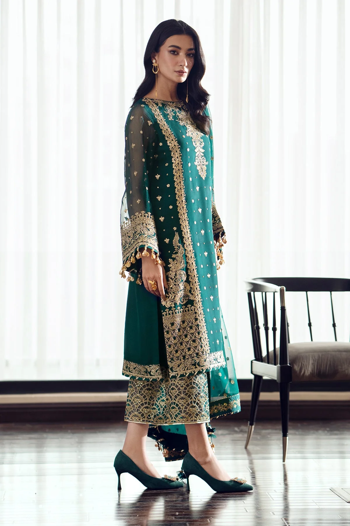 EMBROIDERED CHIFFON SF-505 - Image 2