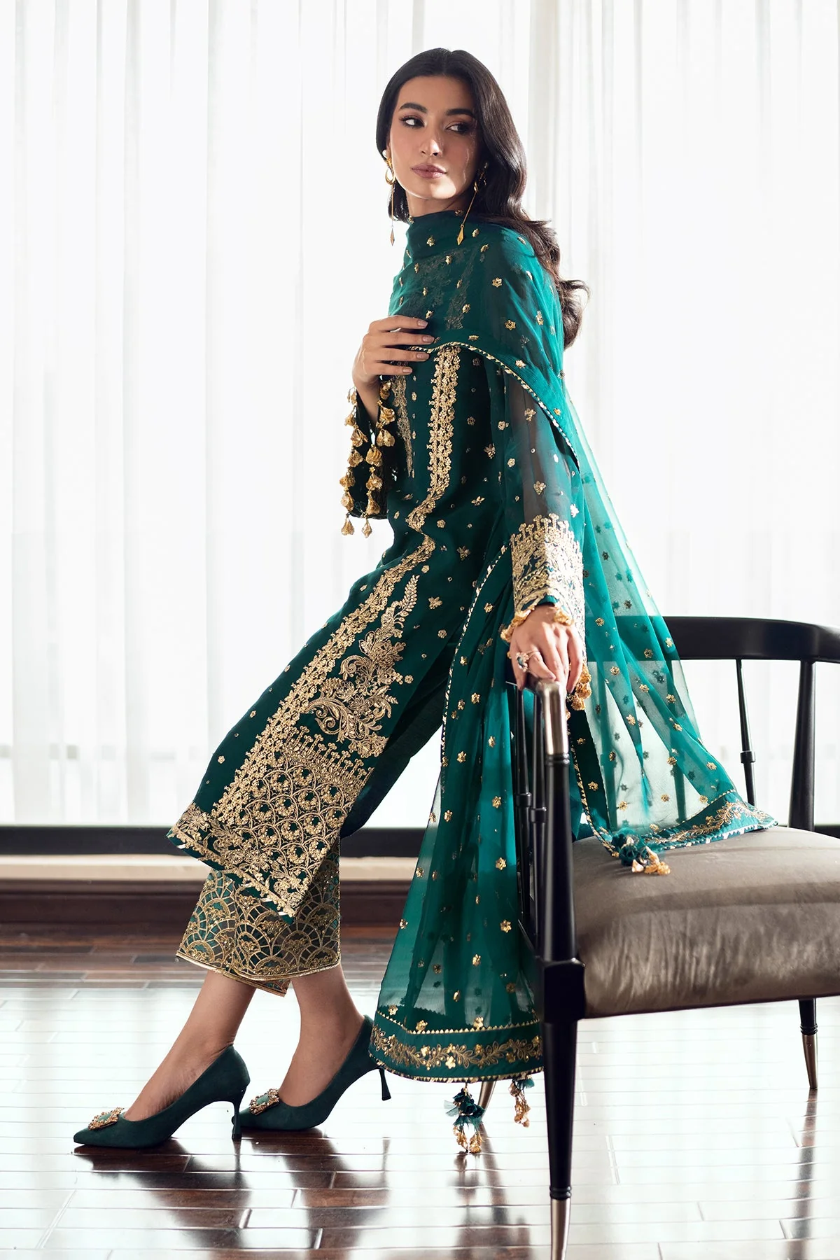 EMBROIDERED CHIFFON SF-505 - Image 4