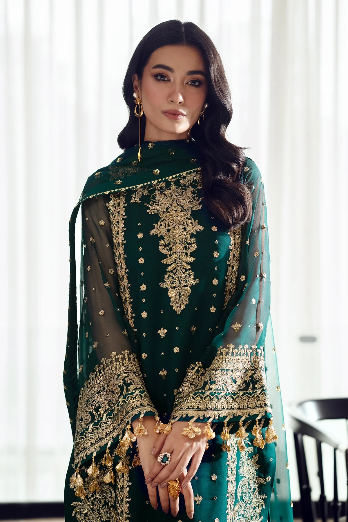 EMBROIDERED CHIFFON SF-505 - Image 5