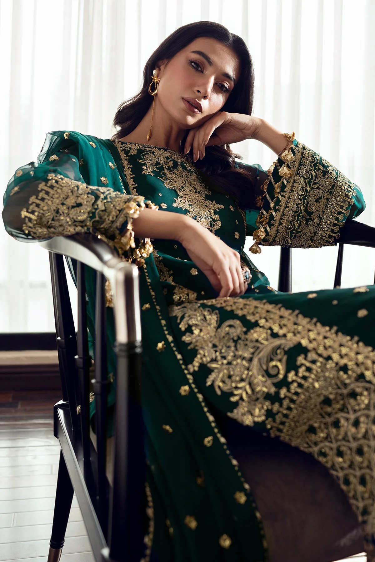 EMBROIDERED CHIFFON SF-505 - Image 6