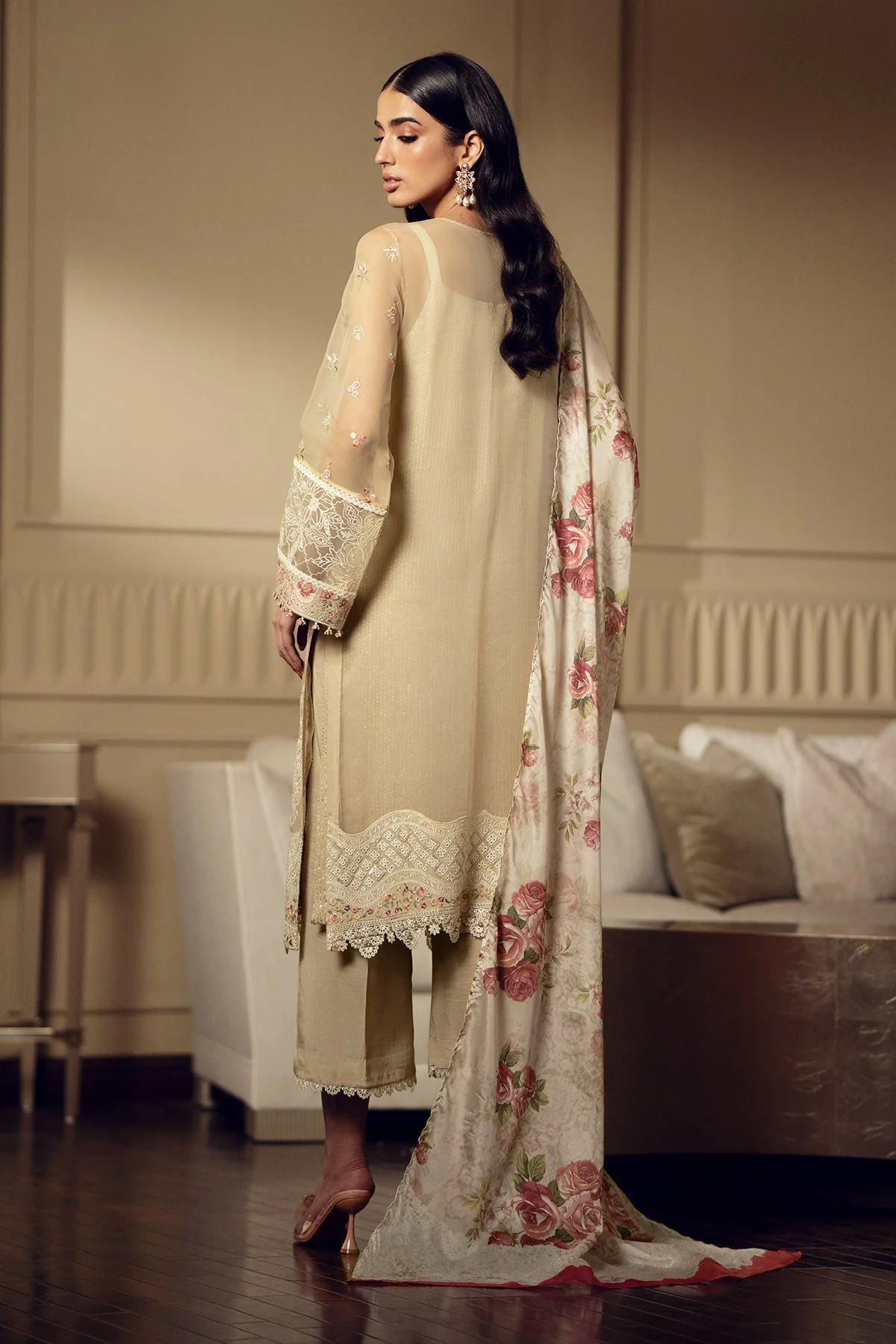 EMBROIDERED CHIFFON SF-513 - Image 3