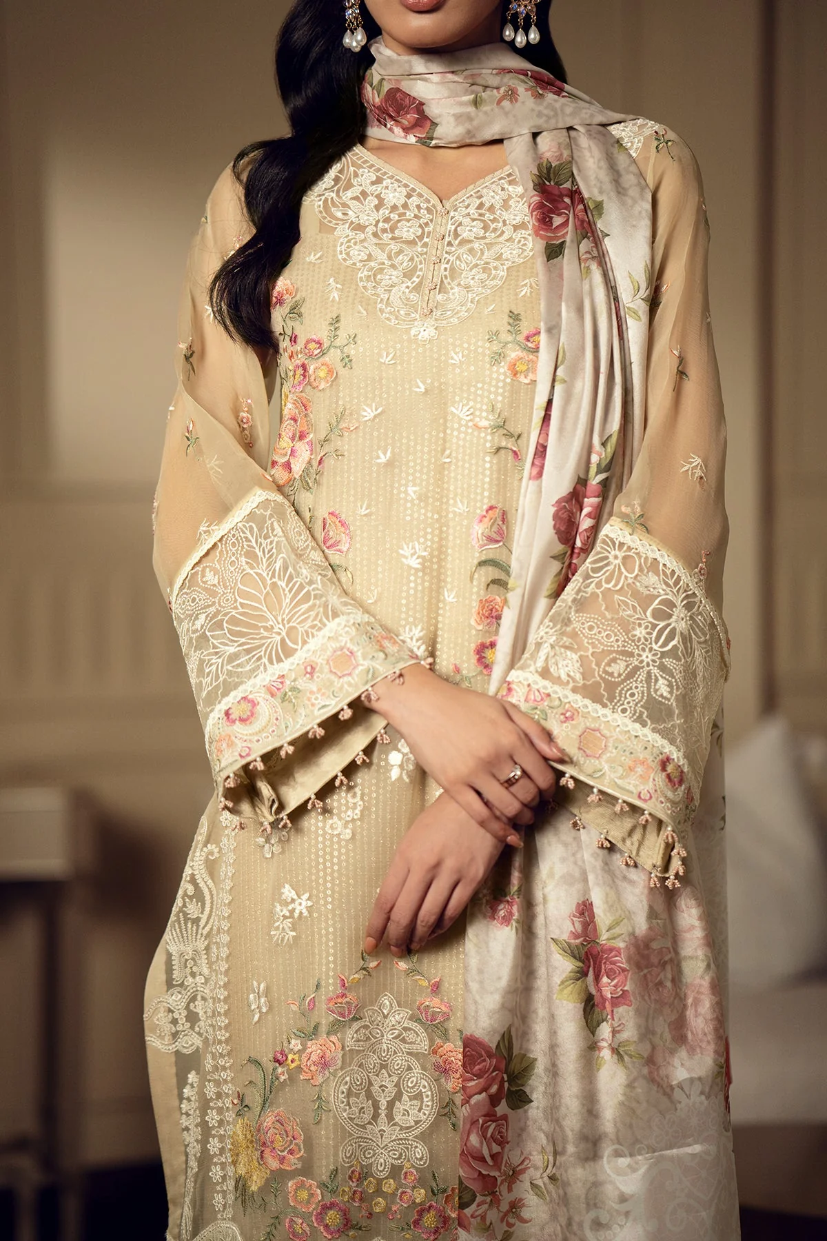 EMBROIDERED CHIFFON SF-513 - Image 5