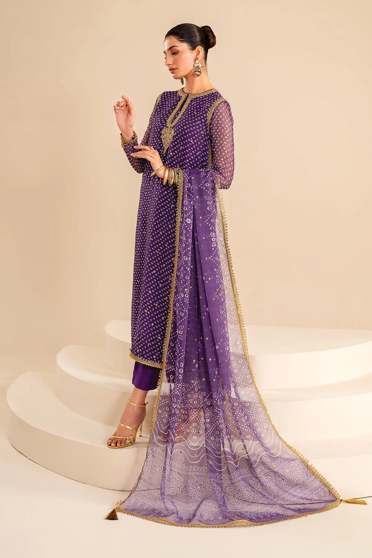 EMBROIDERED CHIFFON SF-625 - Image 3