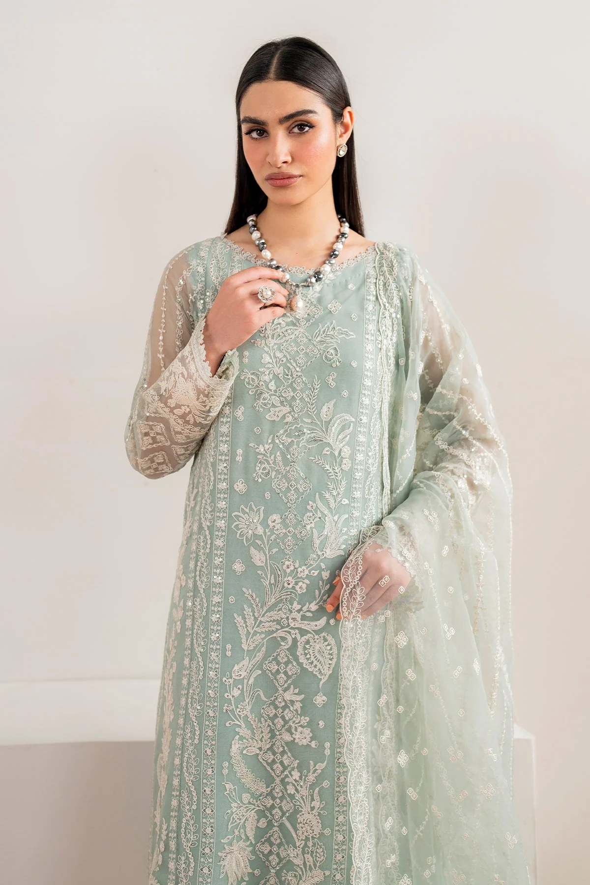 EMBROIDERED CHIFFON SF-680 - Image 3
