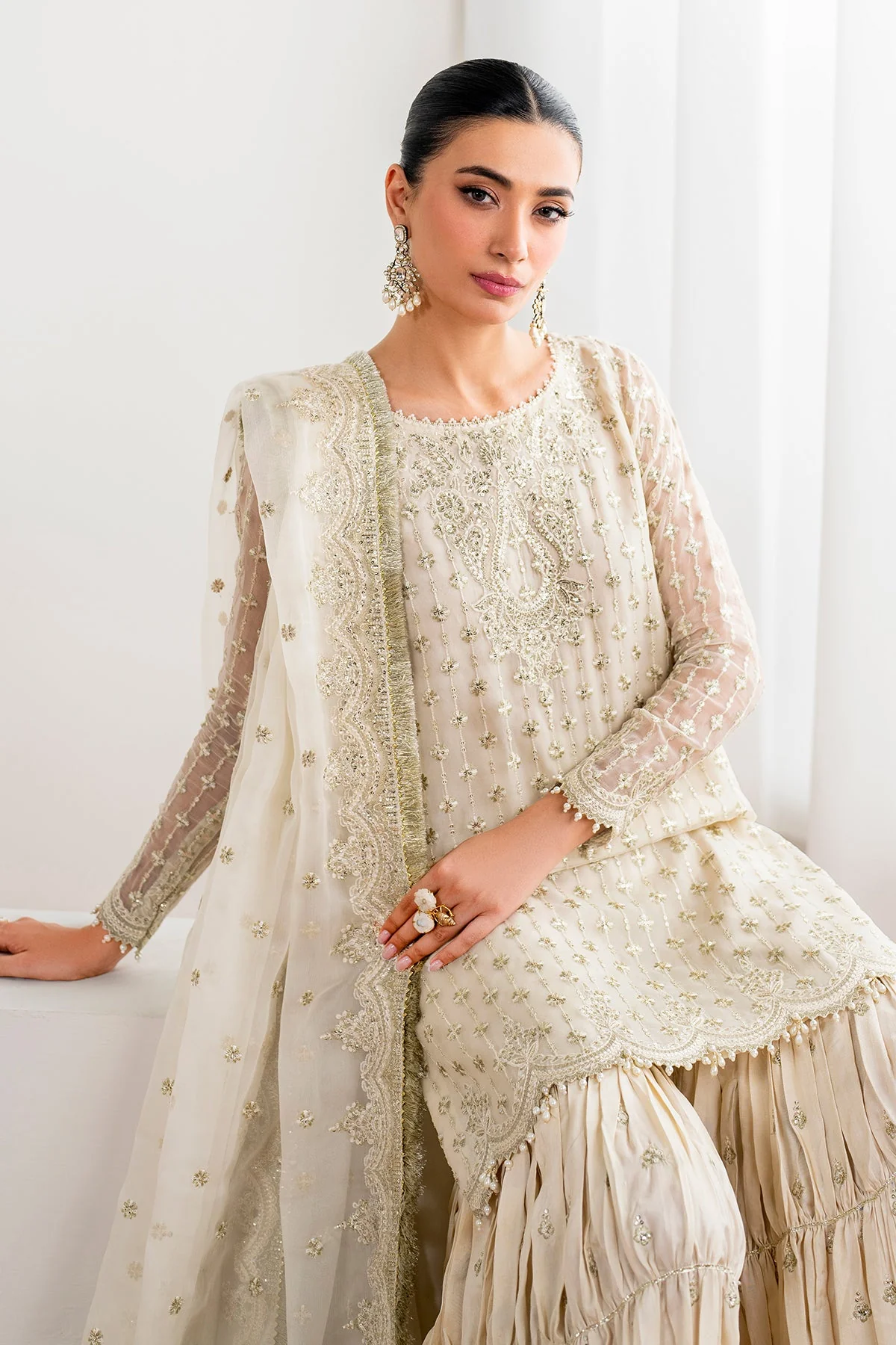 EMBROIDERED CHIFFON SF-687 - Image 5