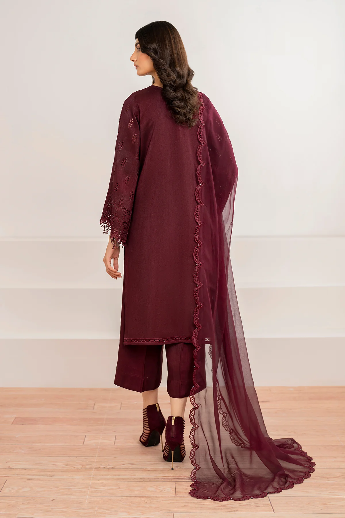 EMBROIDERED CHIFFON UF-690 - Image 2