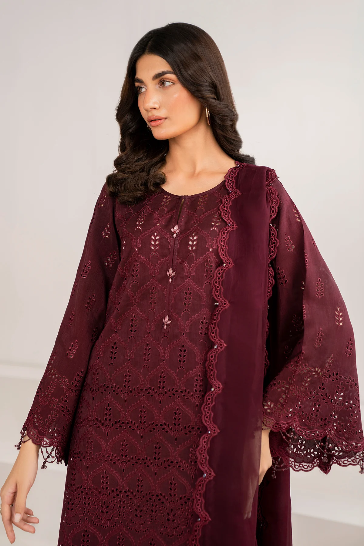 EMBROIDERED CHIFFON UF-690 - Image 4