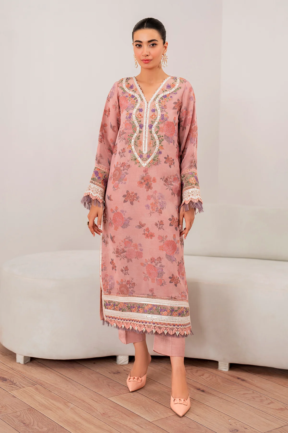 EMBROIDERED CHIFFON SF-705 - Image 7
