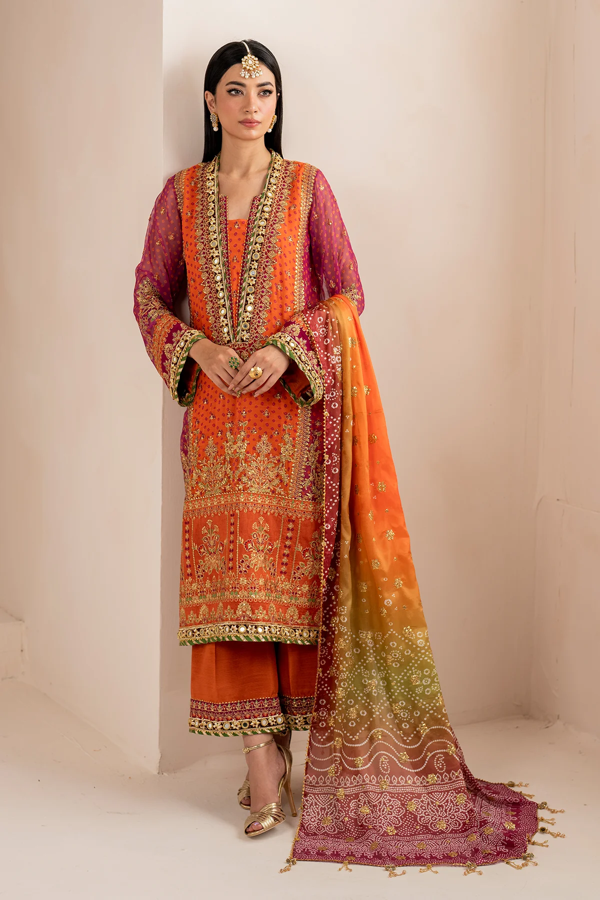 EMBROIDERED CHIFFON SF-706 - Image 3