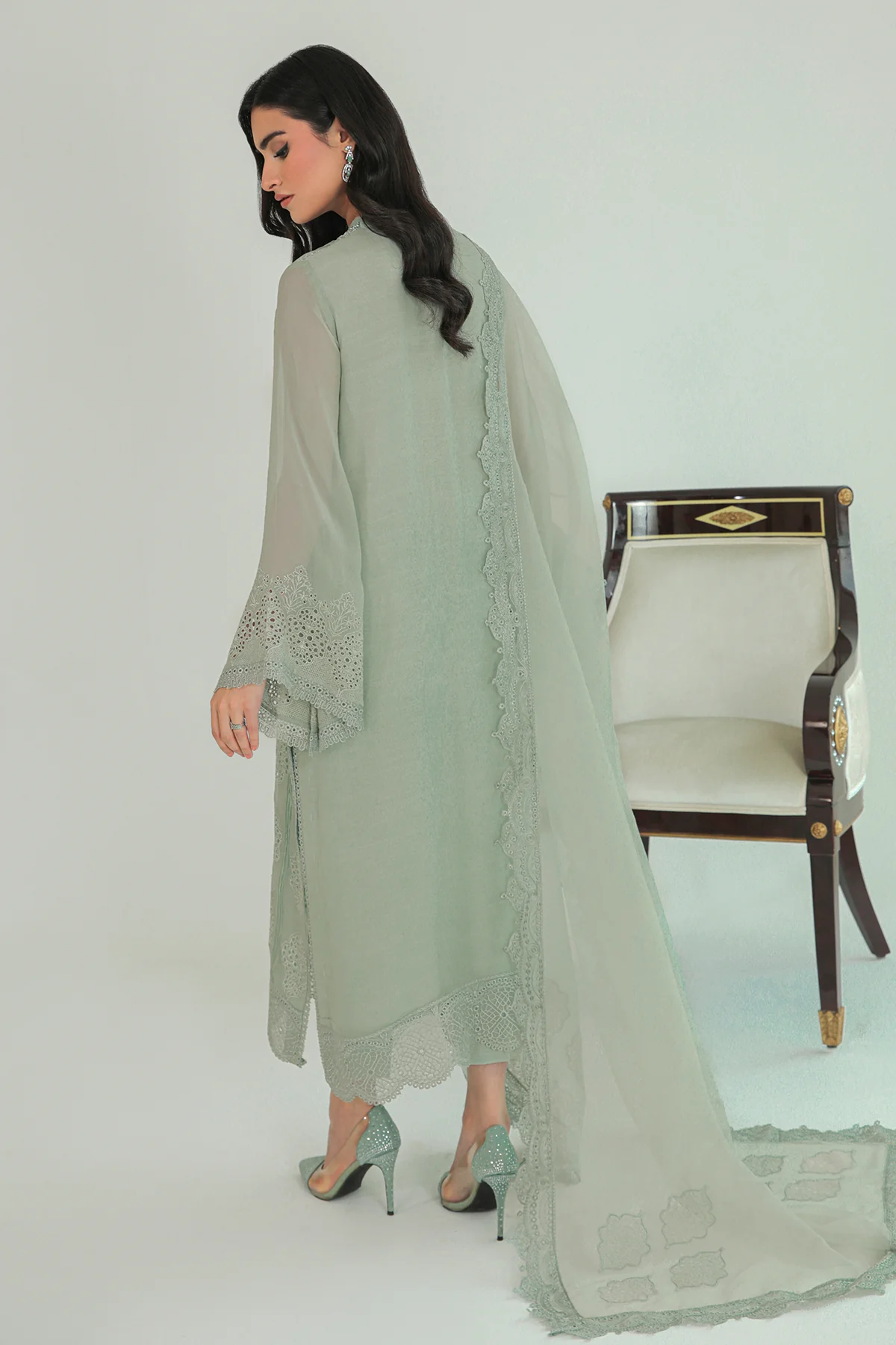 EMBROIDERED CHIFFON UF-234 - Image 2