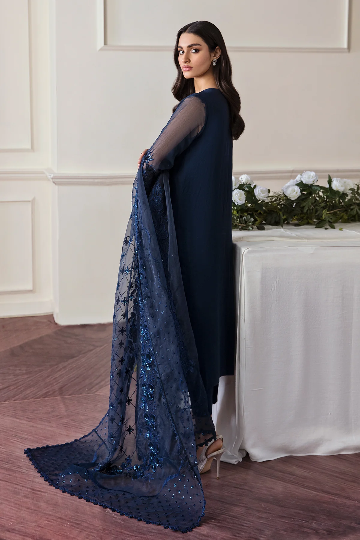 EMBROIDERED CHIFFON UF-292 - Image 2
