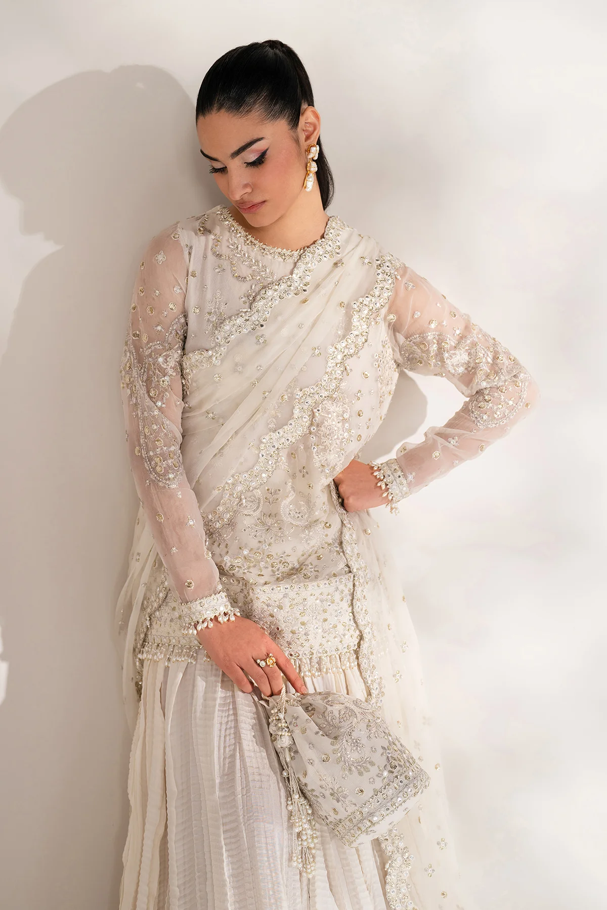 EMBROIDERED CHIFFON UF-4140 - Image 5
