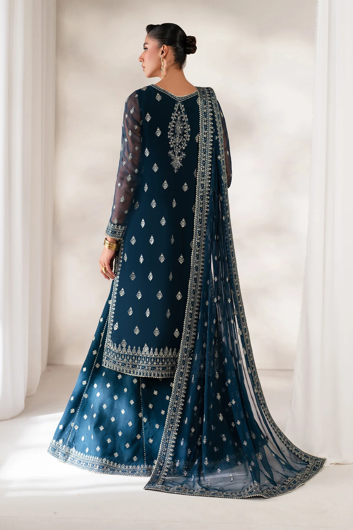 EMBROIDERED CHIFFON UF-4142 - Image 2