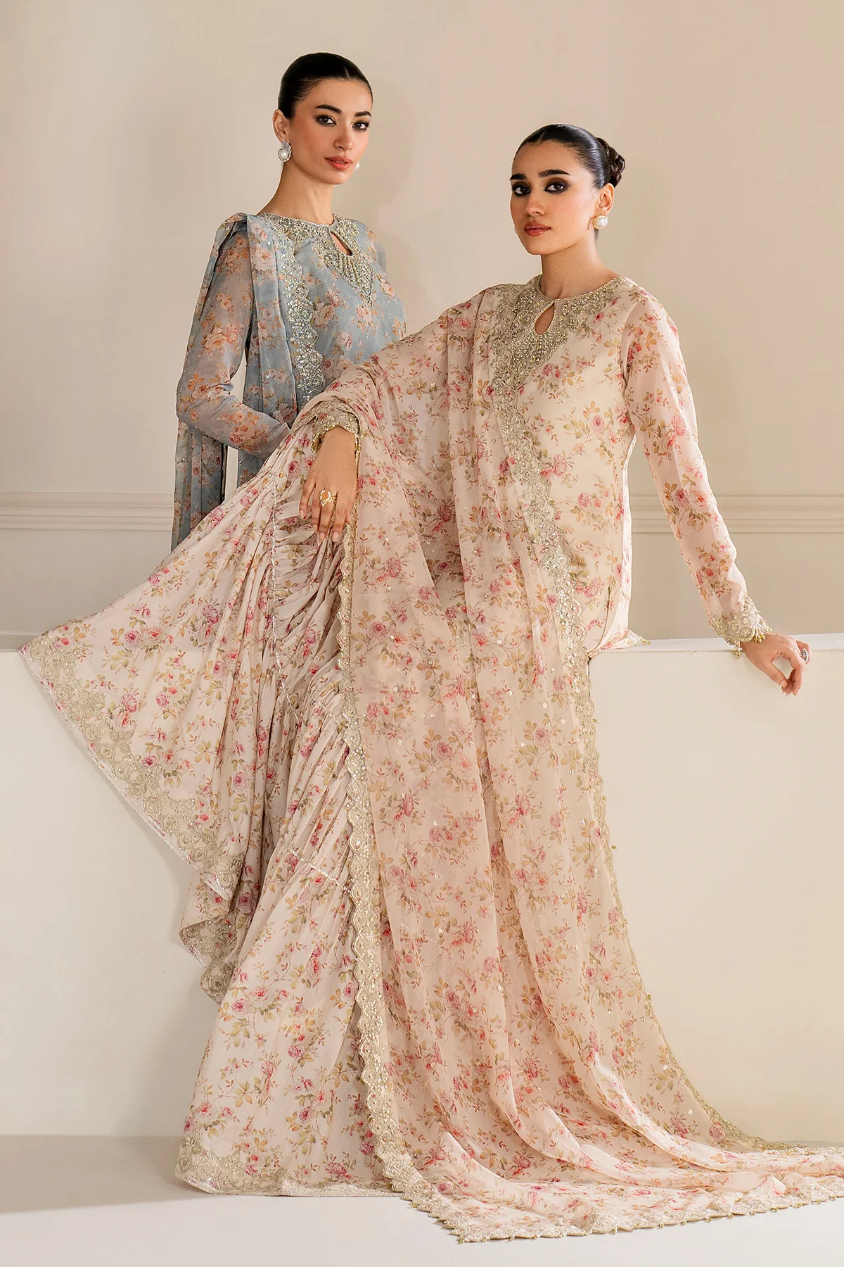 EMBROIDERED CHIFFON UF-4164 - Image 10
