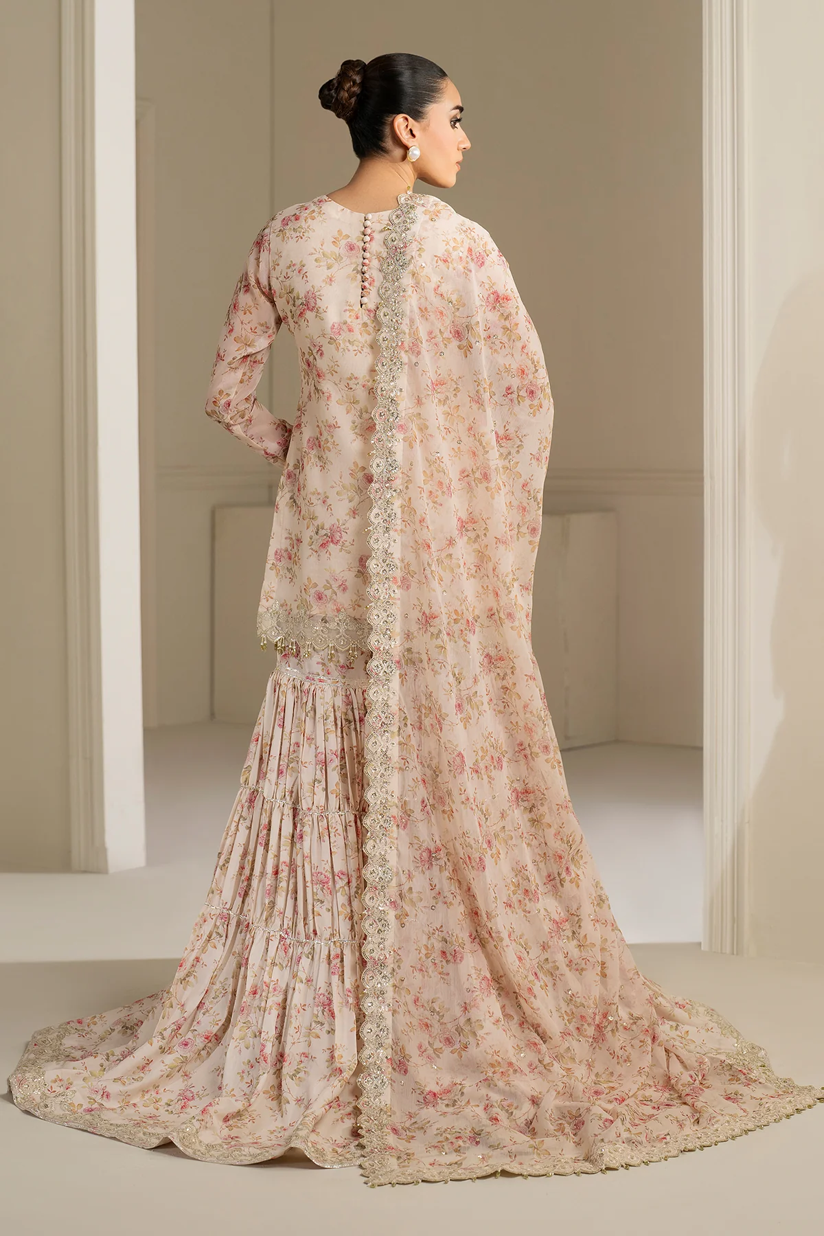EMBROIDERED CHIFFON UF-4164 - Image 2