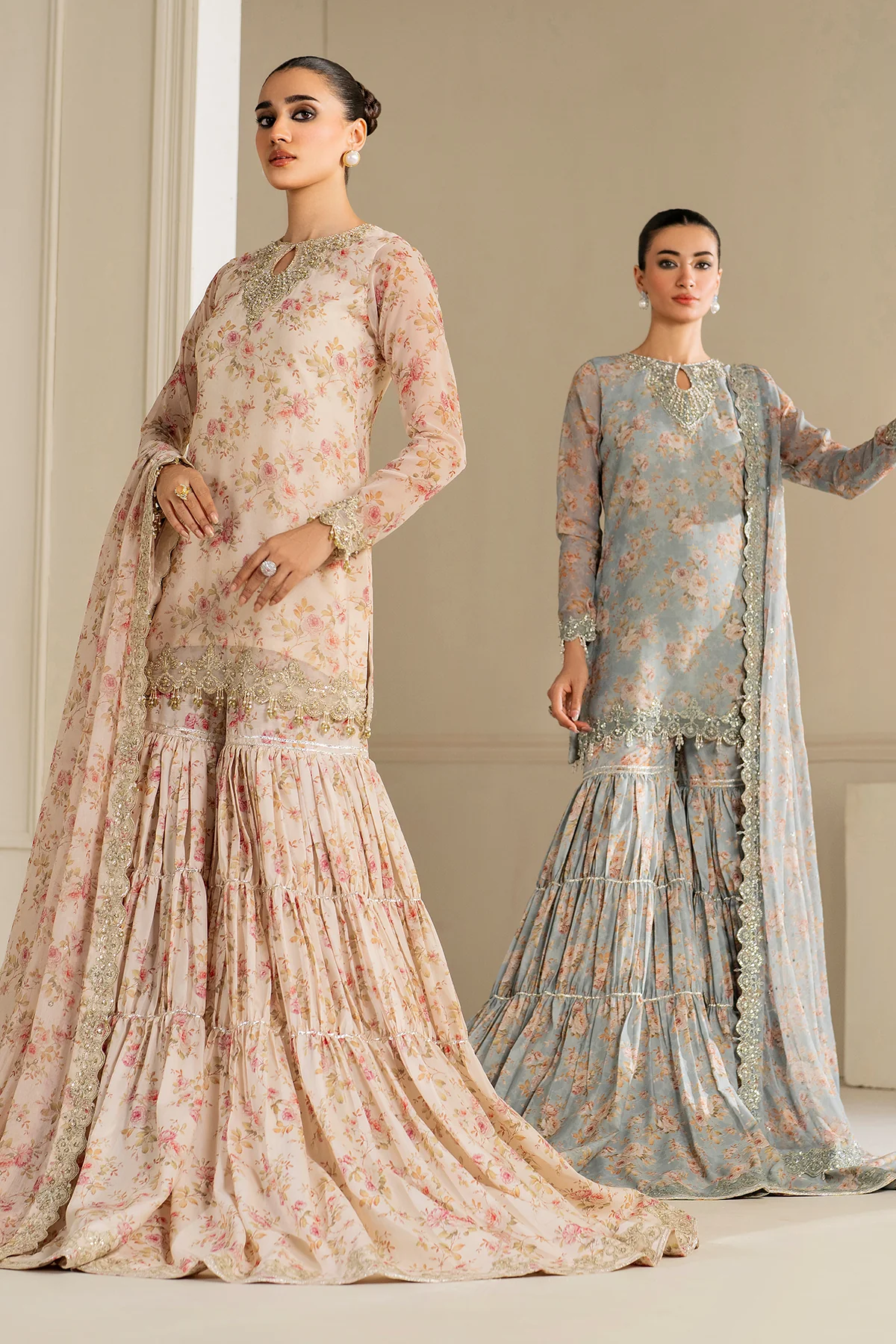 EMBROIDERED CHIFFON UF-4165 - Image 10