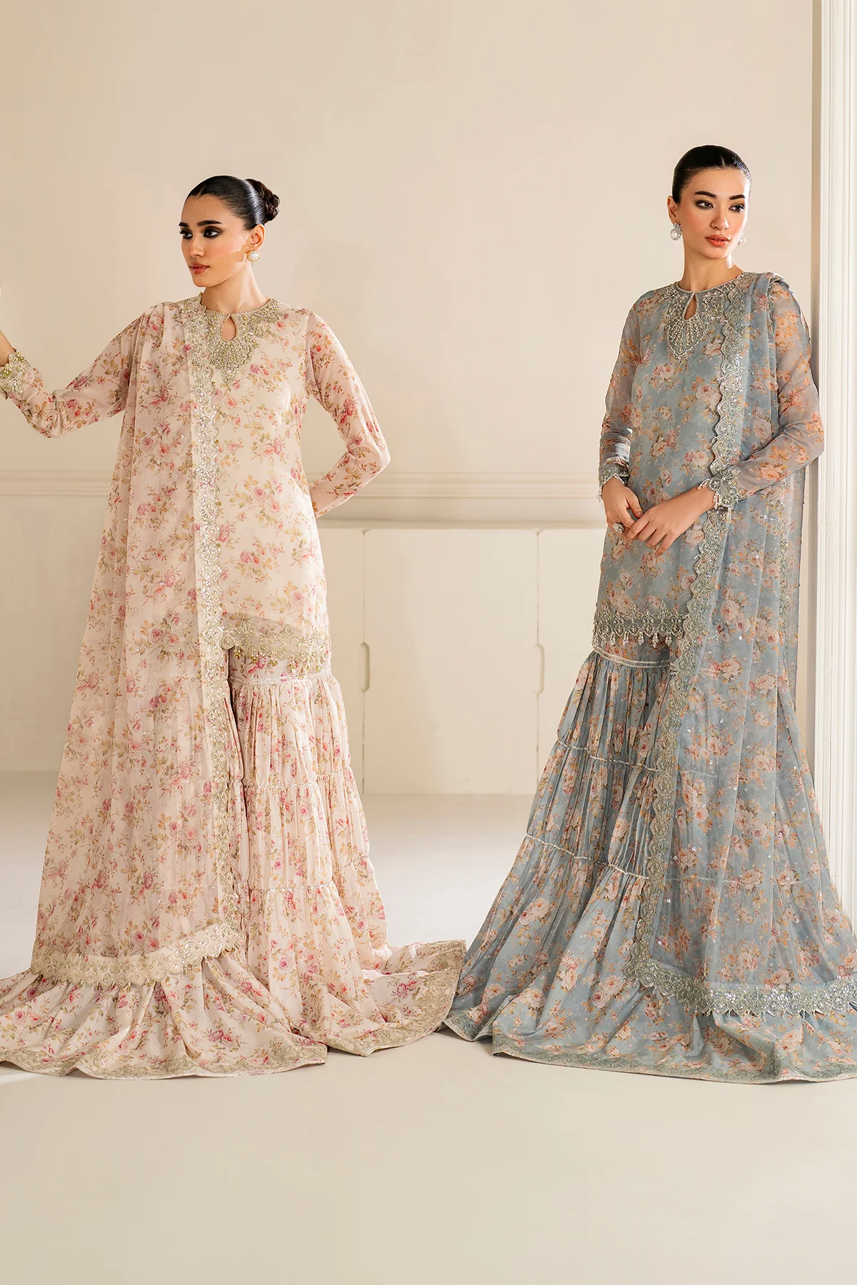 EMBROIDERED CHIFFON UF-4165 - Image 9