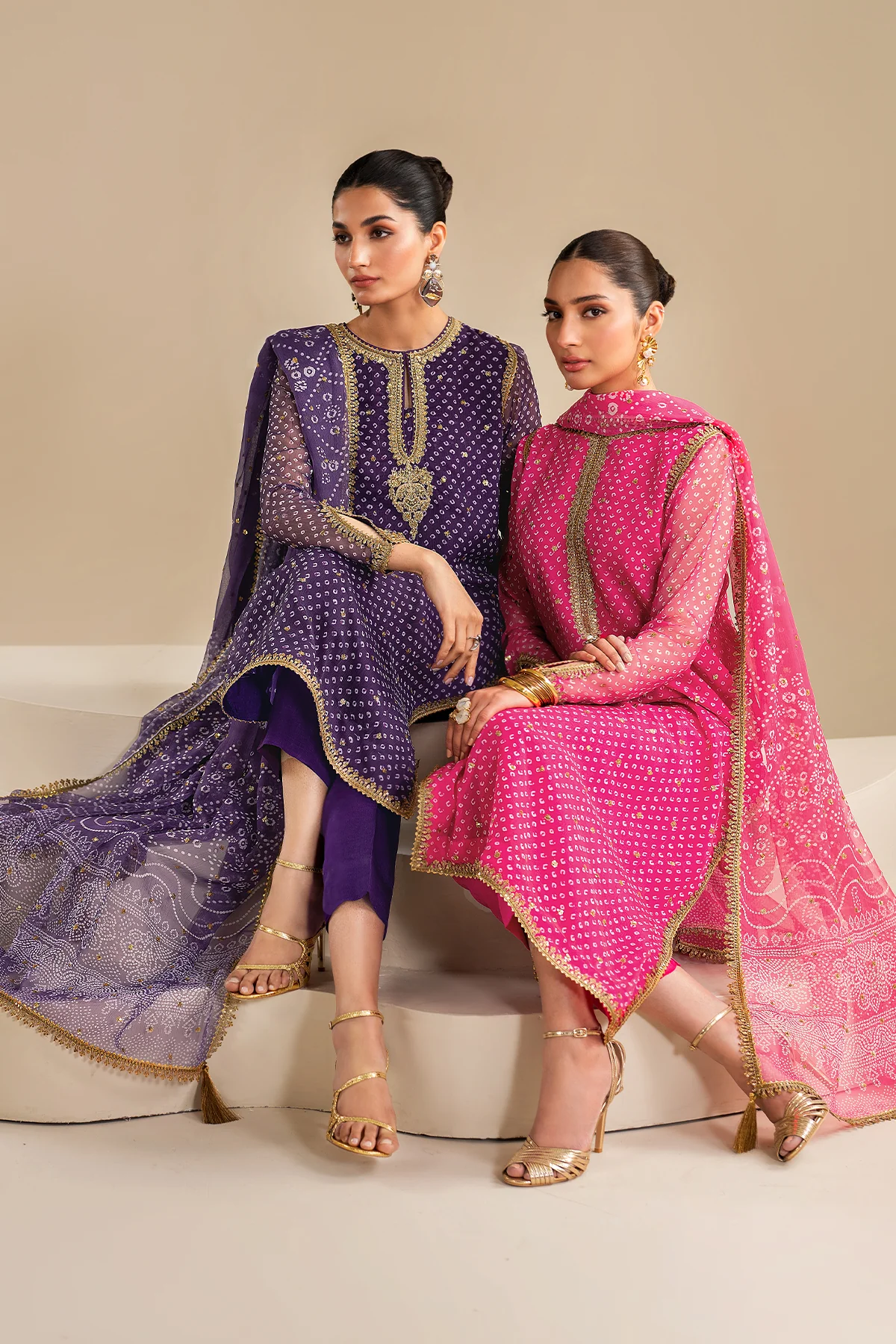 EMBROIDERED CHIFFON UF-625 - Image 13