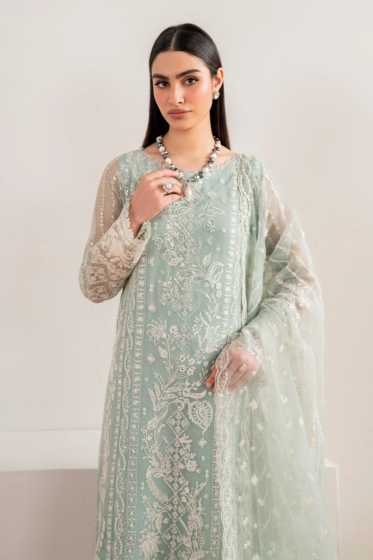 EMBROIDERED CHIFFON UF-680 - Image 3
